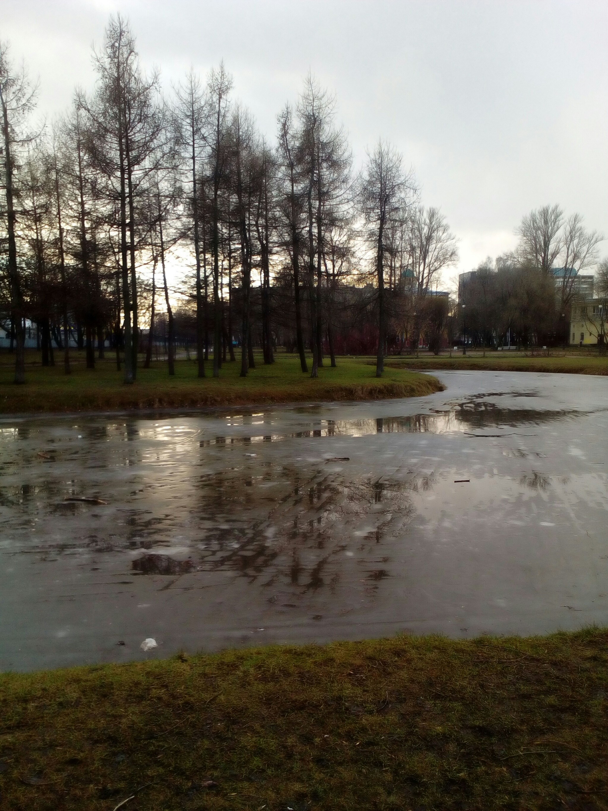 Park 9 January - My, Saint Petersburg, Winter, The park, Longpost