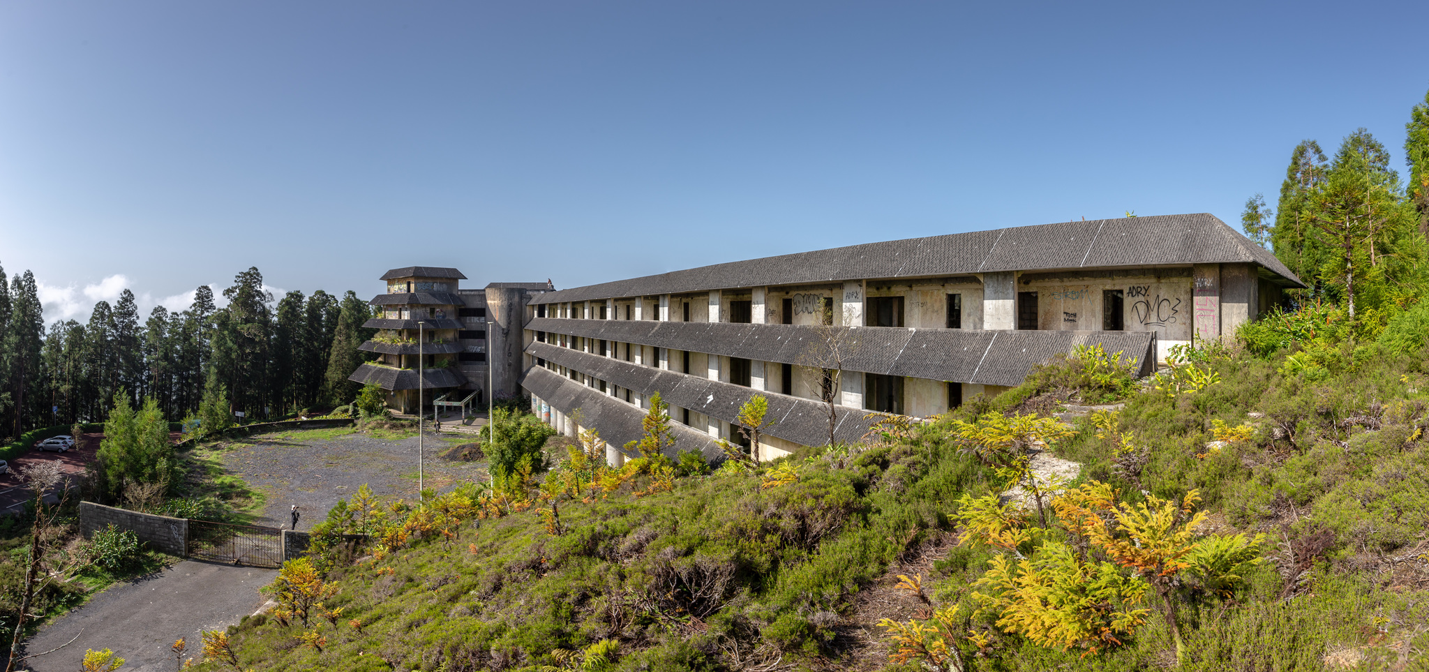 Photography of the hotel Monte Palace - My, Abandoned, Hotel, Portugal, Longpost, Azores