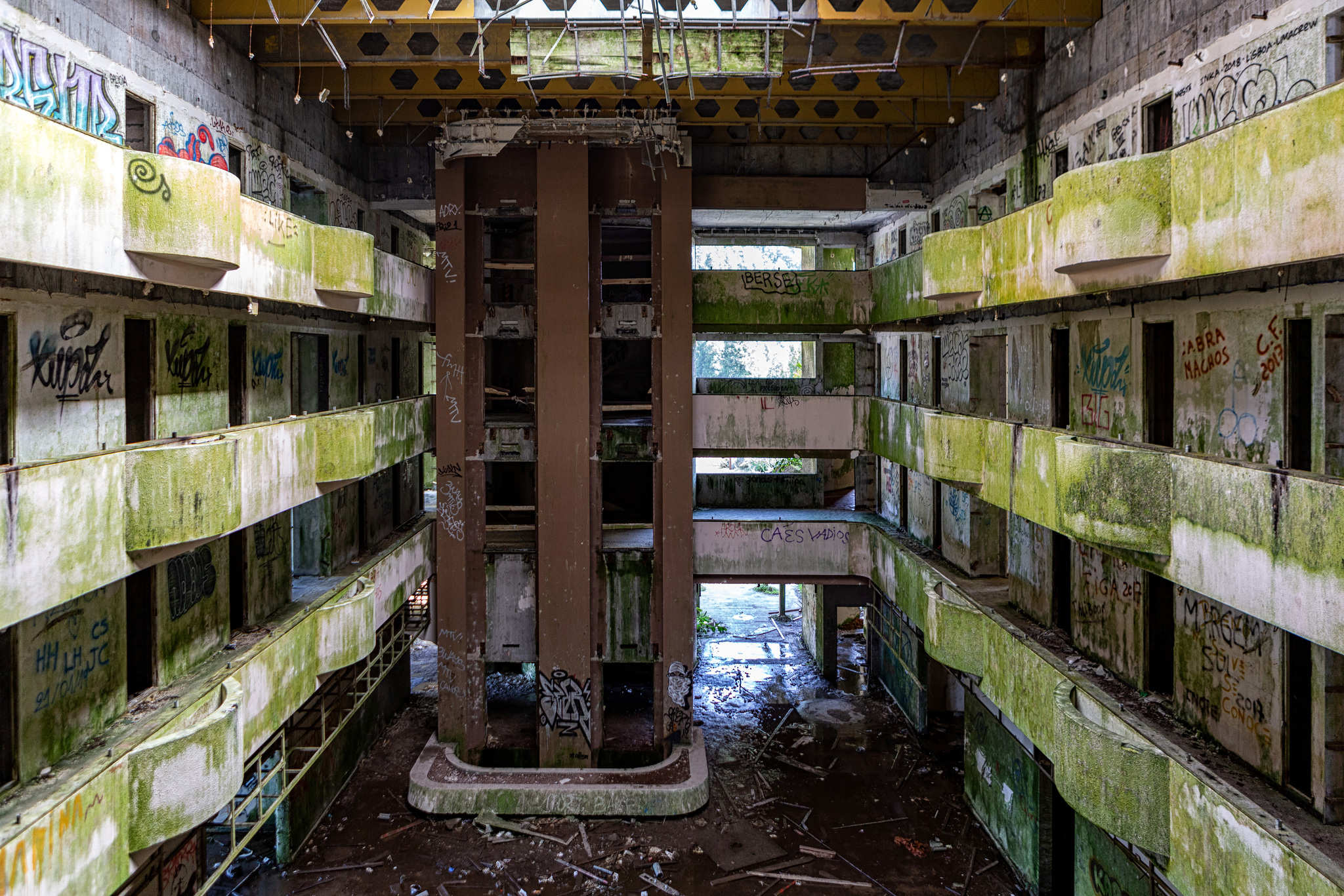 Photography of the hotel Monte Palace - My, Abandoned, Hotel, Portugal, Longpost, Azores