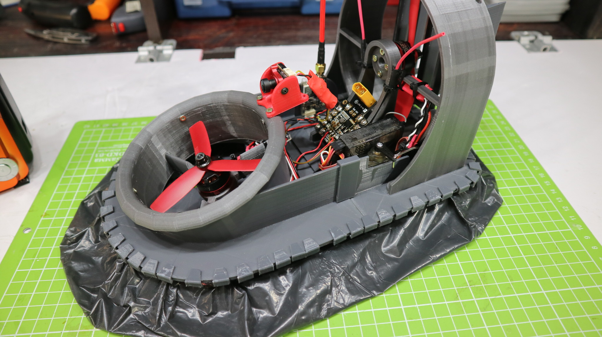 R\U FPV Hovercraft - My, 3D печать, FPV, Hovercraft, Video, Longpost