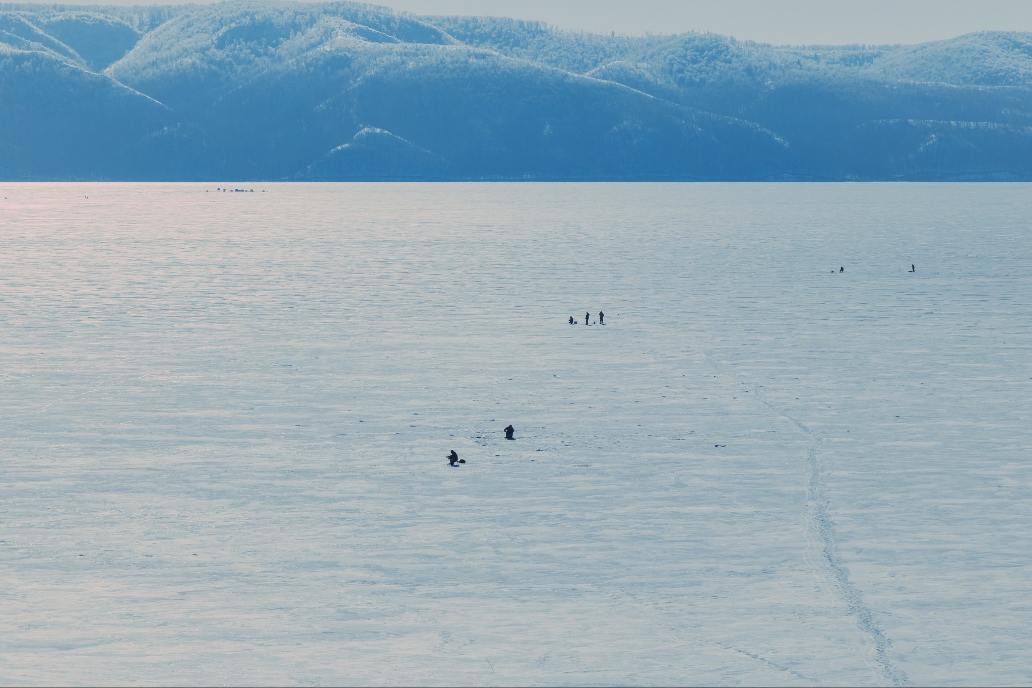 Volga landscape. View from the observation deck of Togliatti embankment - My, Tolyatti, Landscape, The photo, Zhiguli Mountains, Volga river