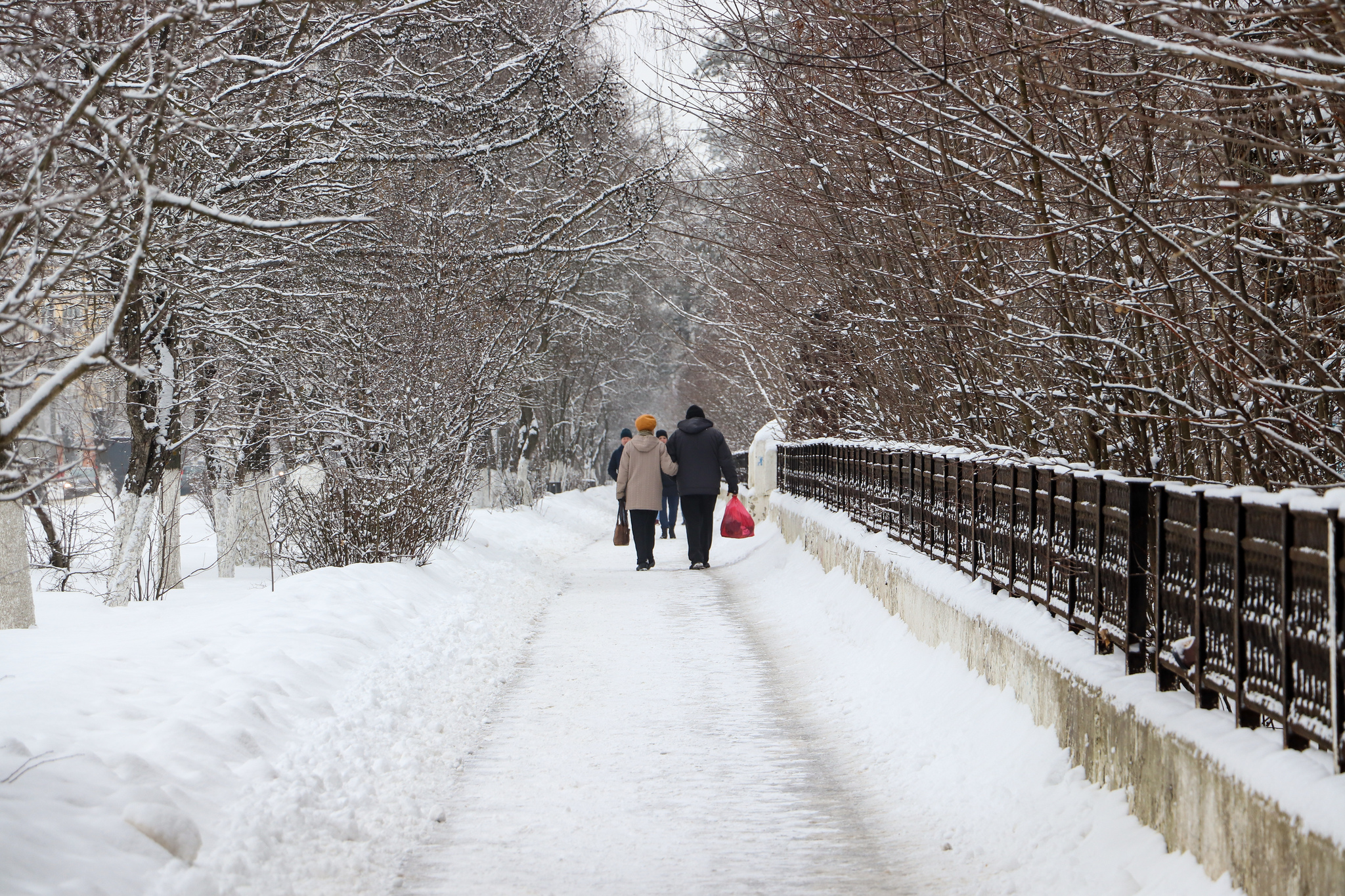 Winter - My, The photo, Dzerzhinsk, Winter, Coffee, McDonald's, Longpost