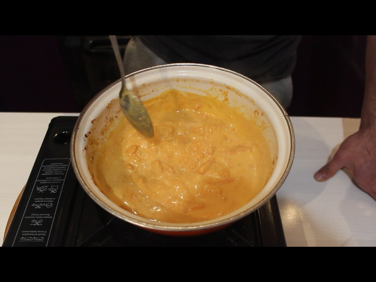 Stir up pumpkin porridge - My, Pumpkin, Food, Men's cooking, Cooking, Video, Longpost, Recipe, Video recipe, Porridge