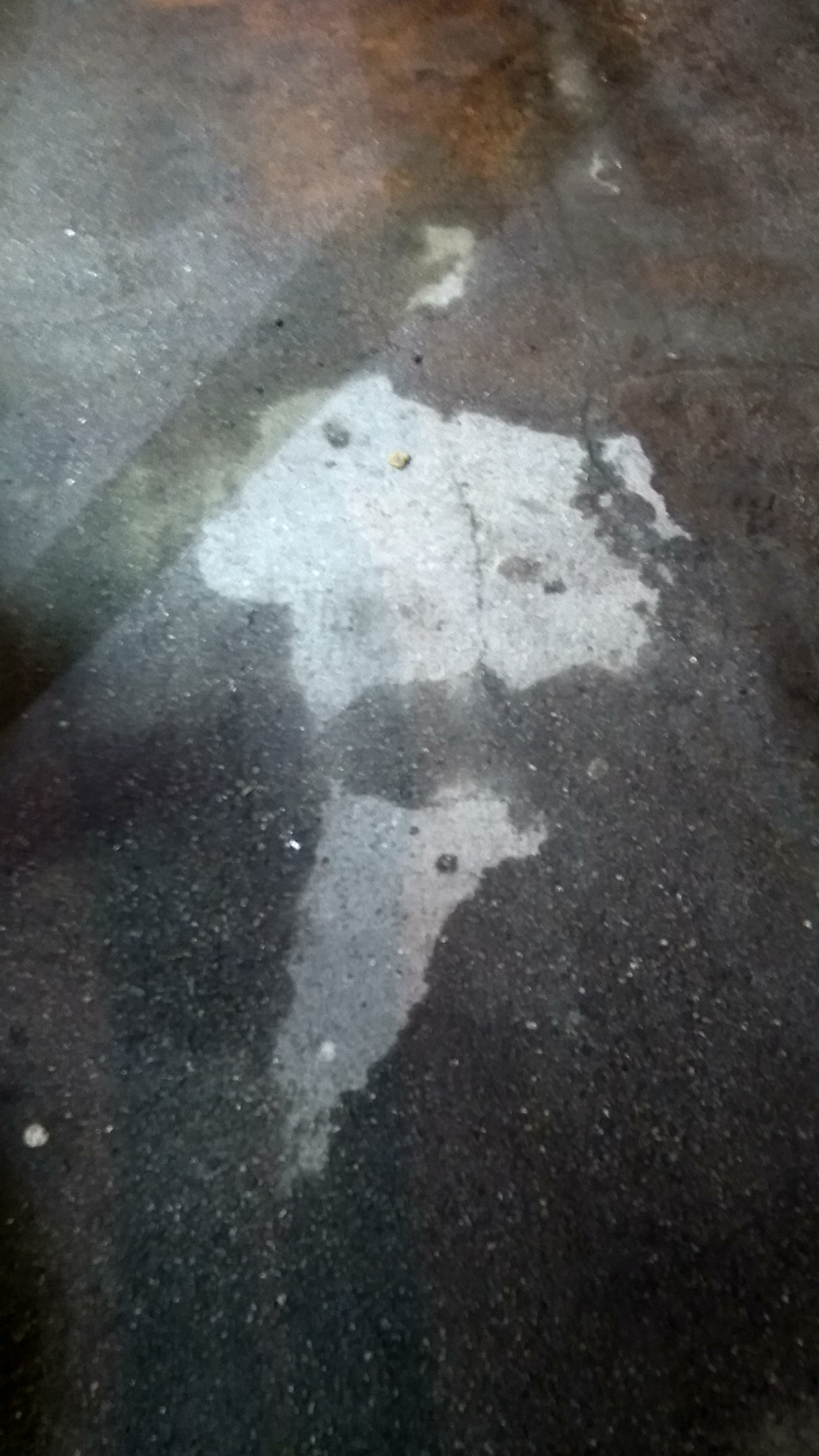 America... - My, USA, Rain, Pareidolia