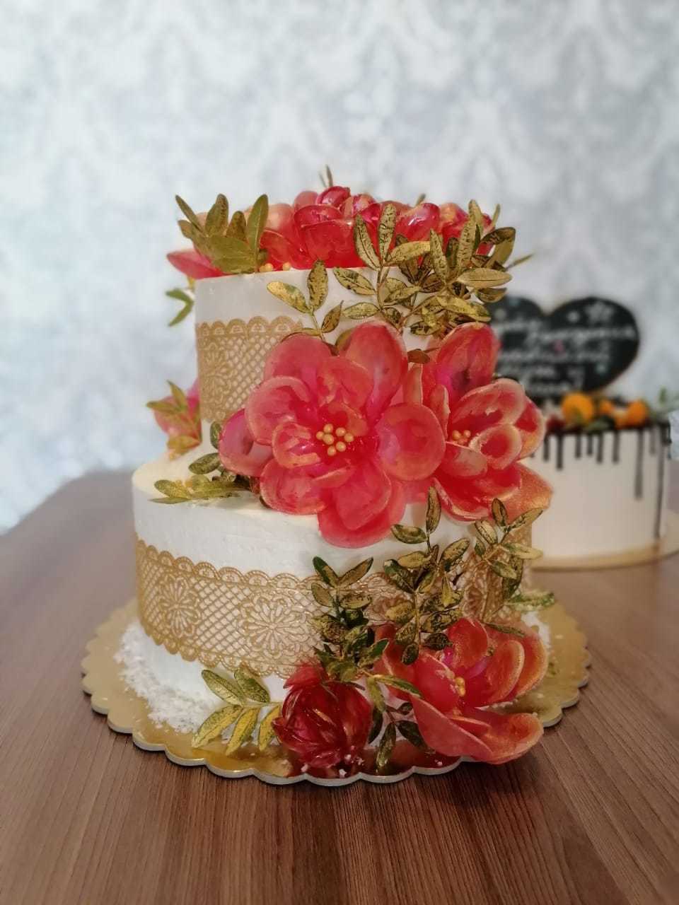 The first two-tier - My, Cake, Anniversary, Wedding, Tort maker, Longpost