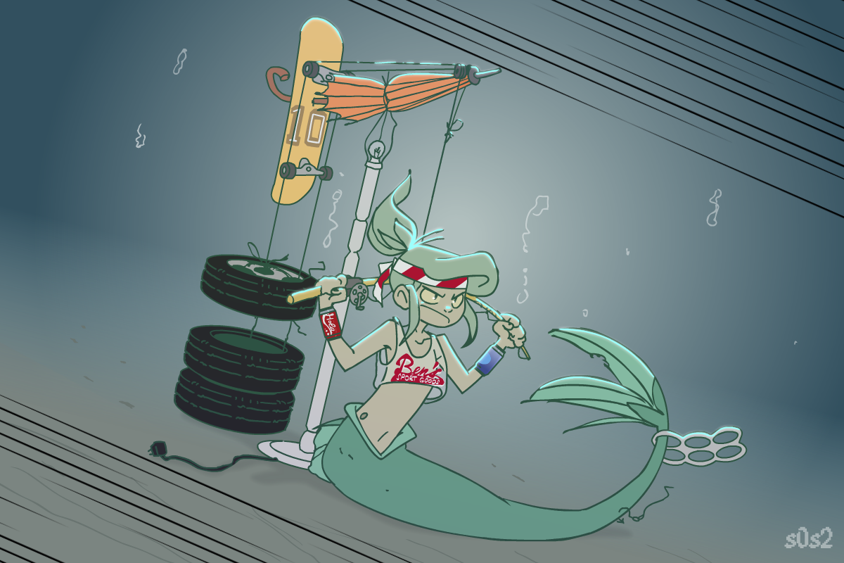 It's time to take care of yourself - The Little Trashmaid, S0s2, Mermaid, Comics, Longpost