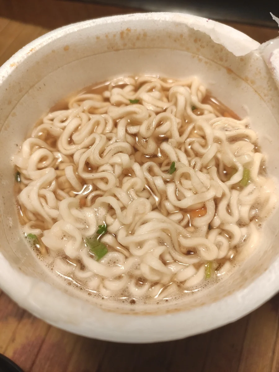 Foreign noodles with Ozon #1 With shrimp! - My, Food, Noodles, Japan, Products, Doshirak, Nissin, Overview, Ozon, Longpost