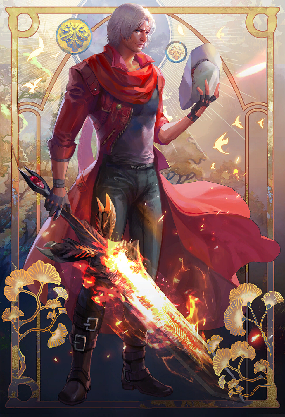 4 Seasons DMC - Devil may cry, Devil may cry 5, Art, Dante, Virgil, Nero, Games, Longpost