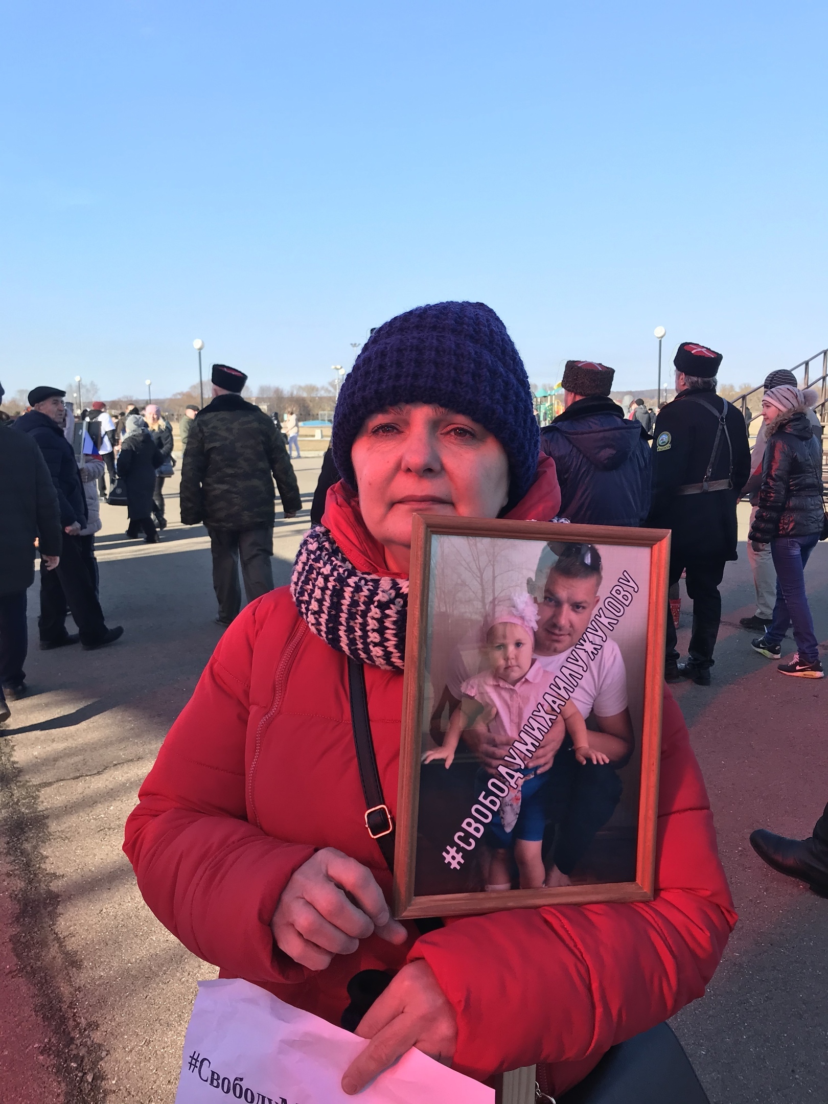 Rally in support of Mikhail Zhukov - Serebryanye Prudy, Negative, Children, Family, Longpost, Video, No rating