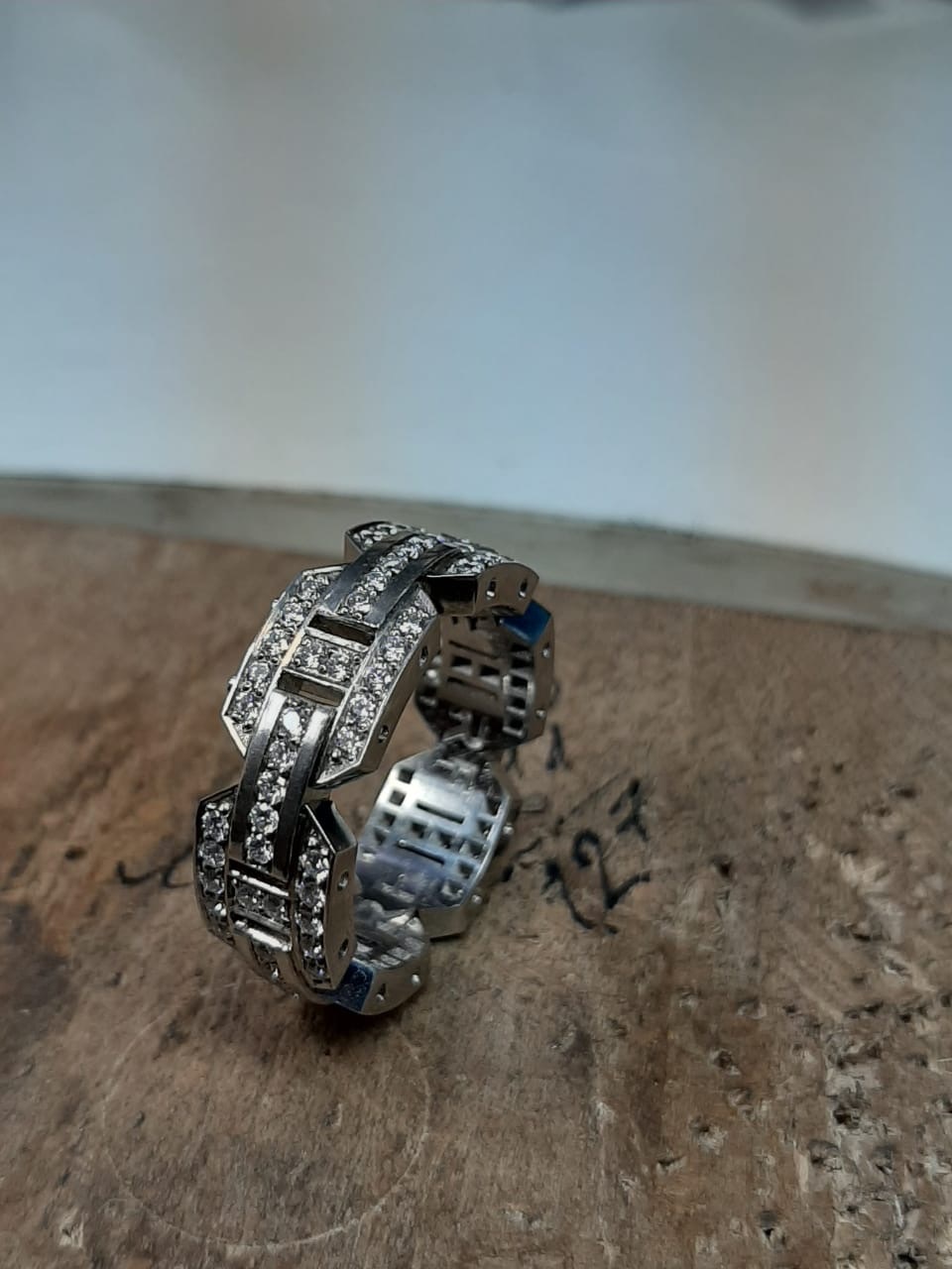 Custom items: men's signet in platinum and diamonds - My, Ring, Platinum, Diamonds, Manufacturing, Longpost, The photo, Decoration, Picture with text, Video