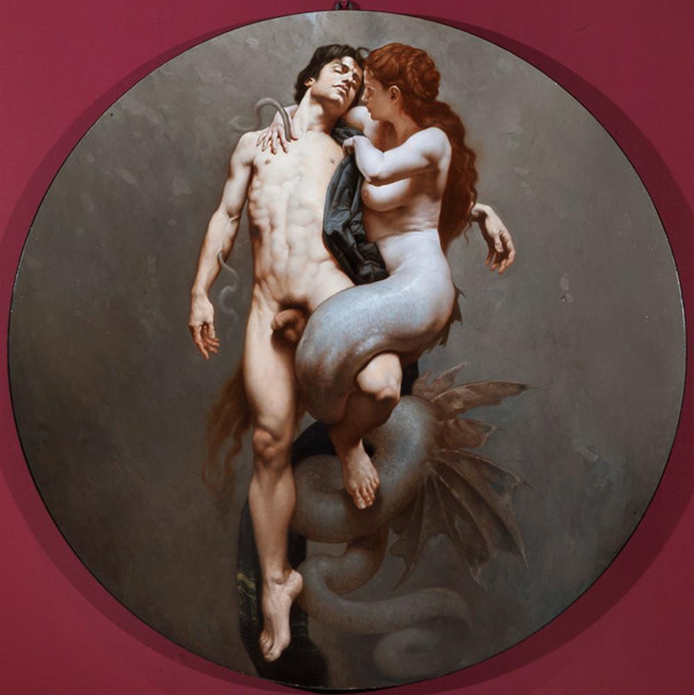 Роерто Ферри (Roberto Ferri) - NSFW, Длиннопост, Эротика, Живопись, Художник