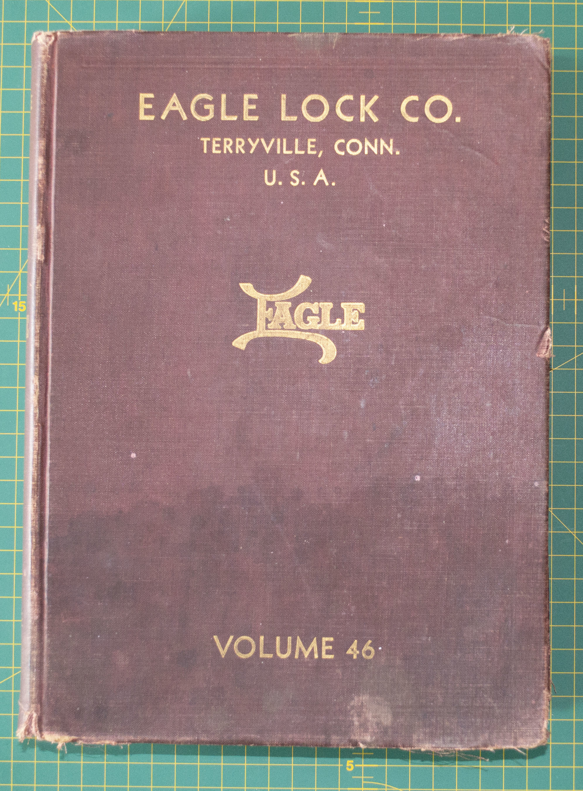 LOCK CATALOG EAGLE LOCK CO Volume 46 1930+ USA - My, Catalog, Antiques, Books, Lock, Keys, Skobyanka, Longpost