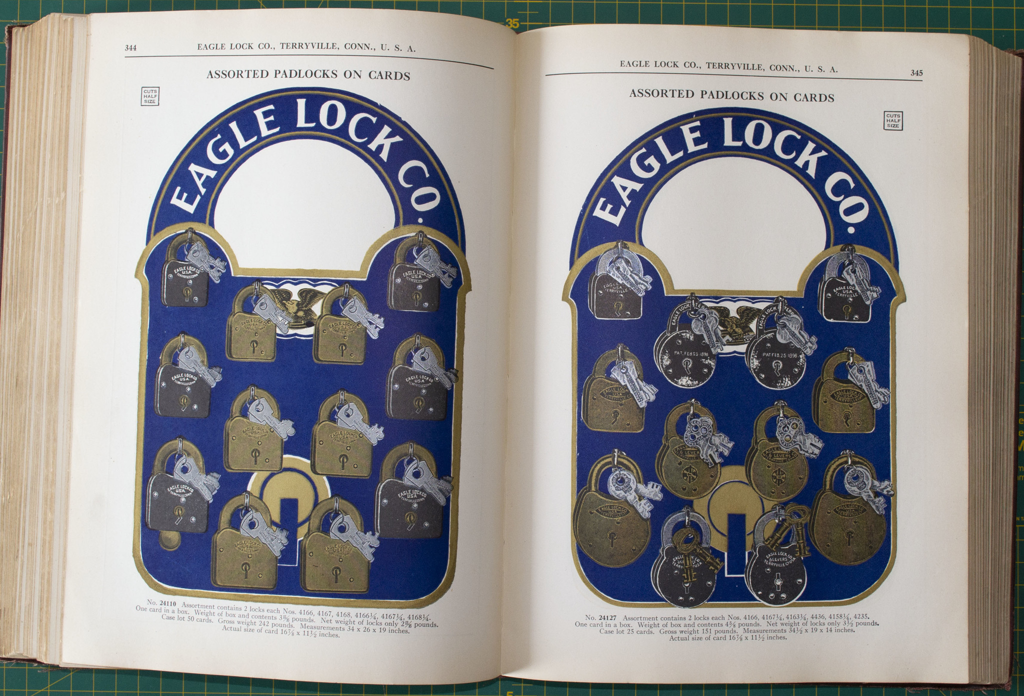 LOCK CATALOG EAGLE LOCK CO Volume 46 1930+ USA - My, Catalog, Antiques, Books, Lock, Keys, Skobyanka, Longpost