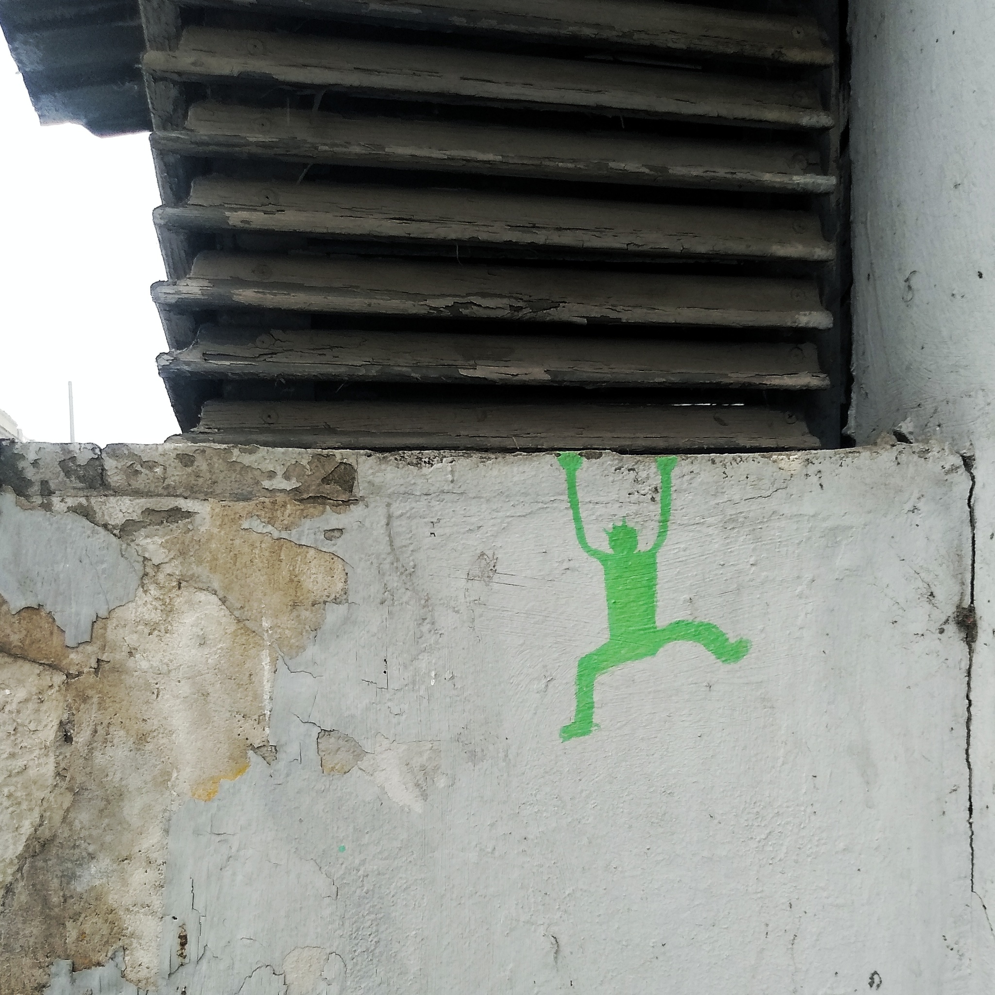 Life on the city walls - Street art, Kazan, Drawing, Town, Creation, Hercules, cat, Longpost