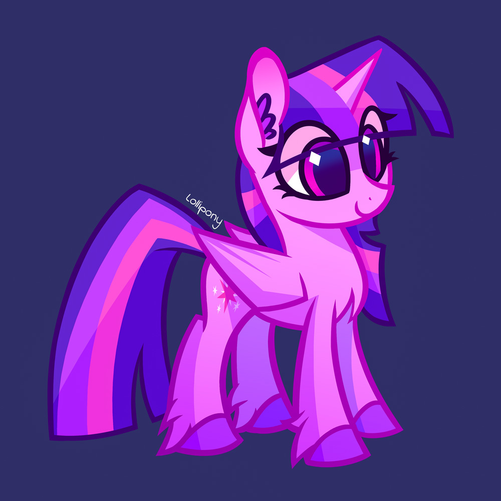 Friendly horse - My little pony, PonyArt, Twilight sparkle, Lolliponybrony