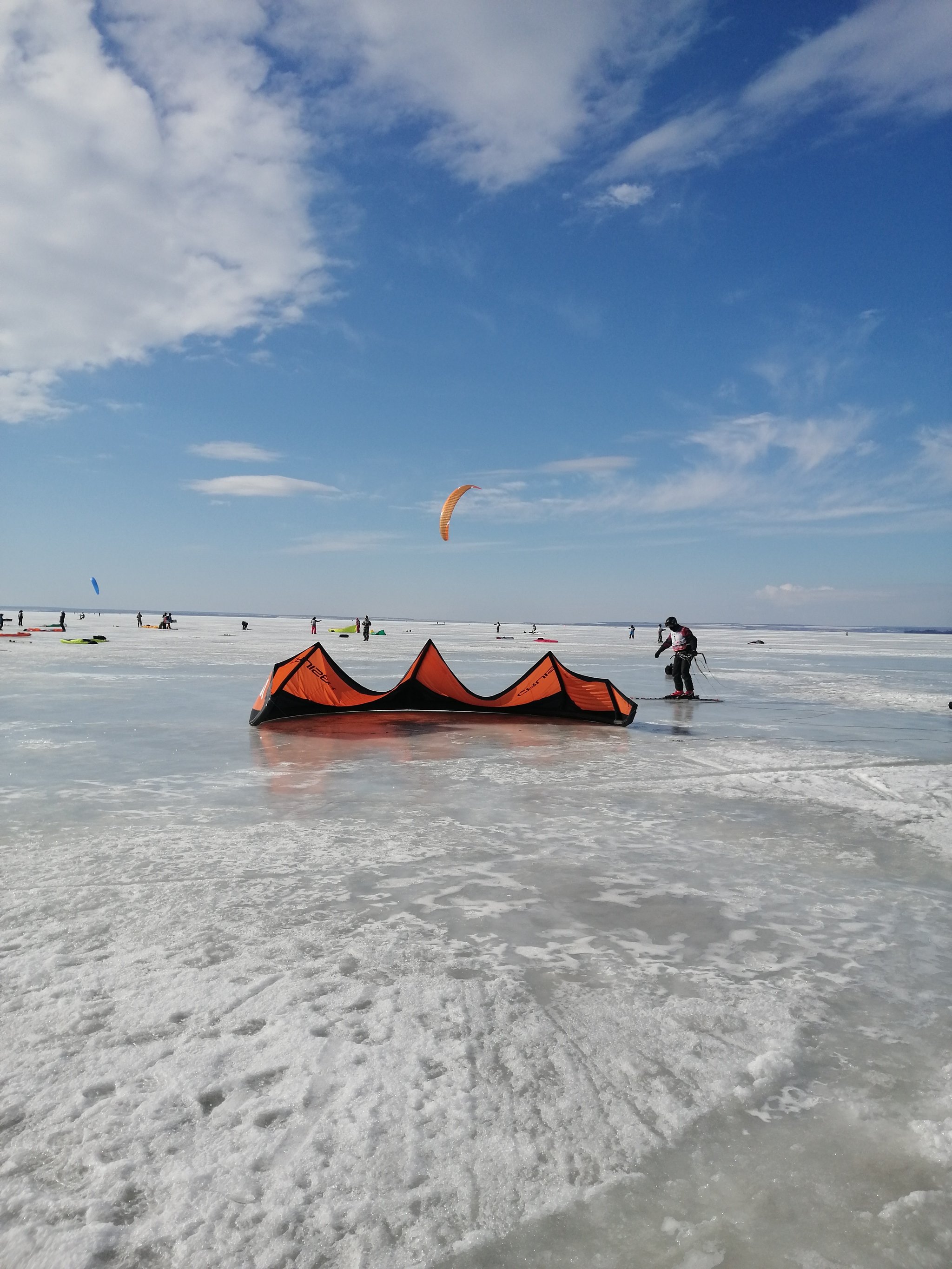 Snowkiting World Cup - My, The photo, Snowkiting, Tolyatti, Sport, Longpost