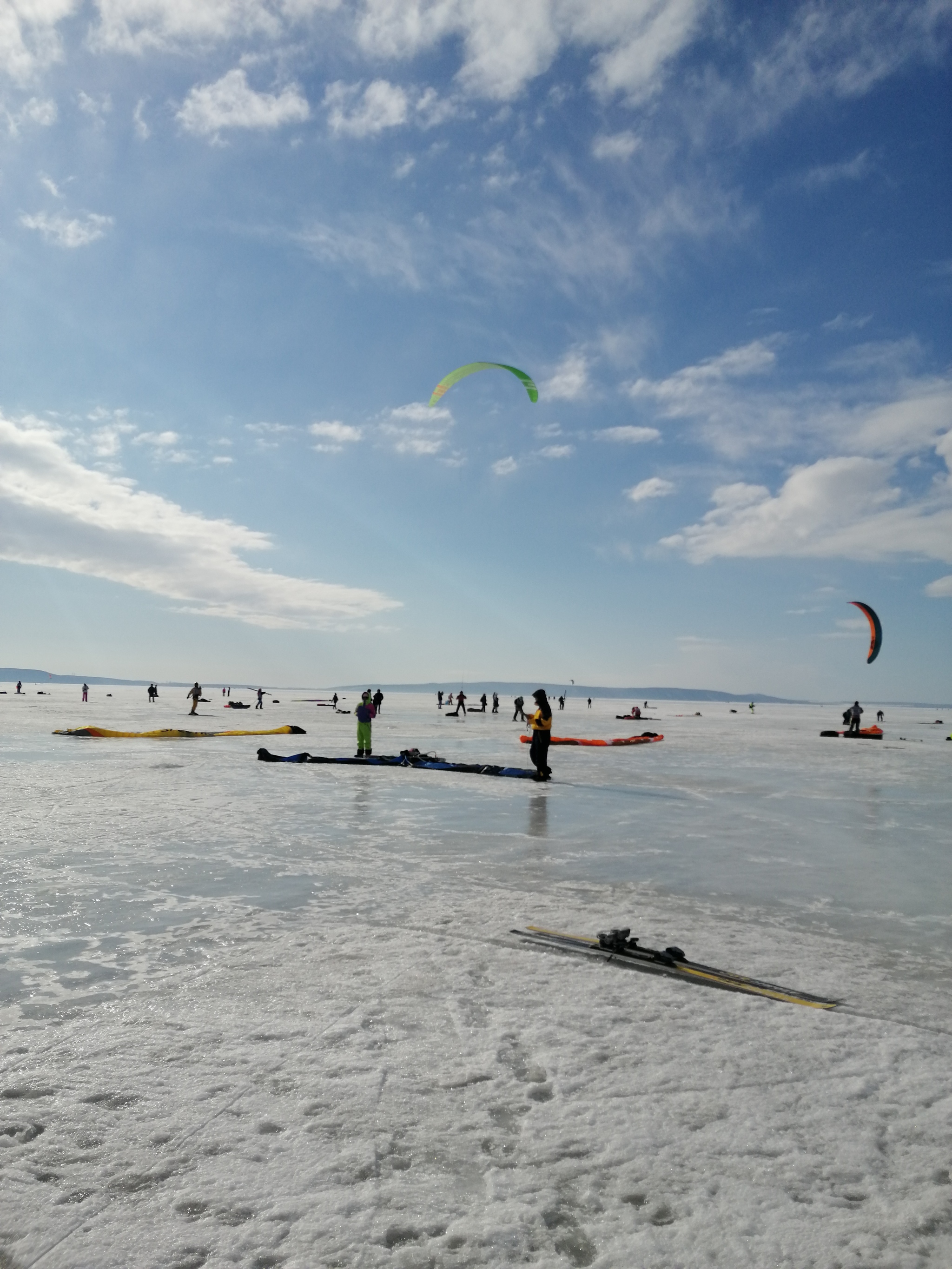 Snowkiting World Cup - My, The photo, Snowkiting, Tolyatti, Sport, Longpost