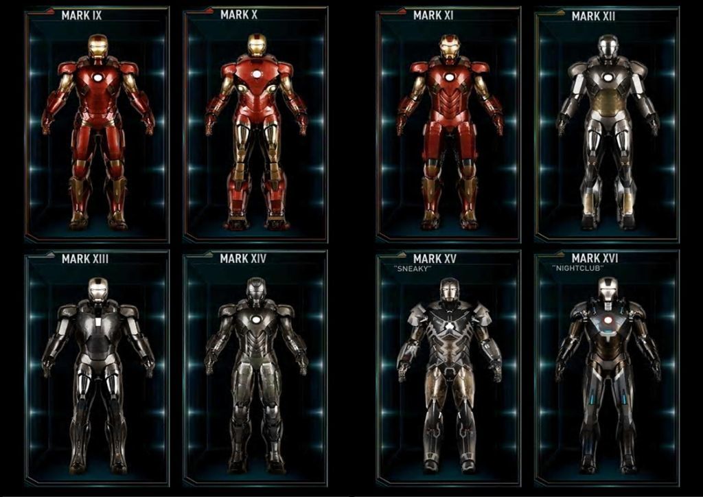 Ironman Armor - Iron Man's armor in the movies - iron Man, Armor, Longpost