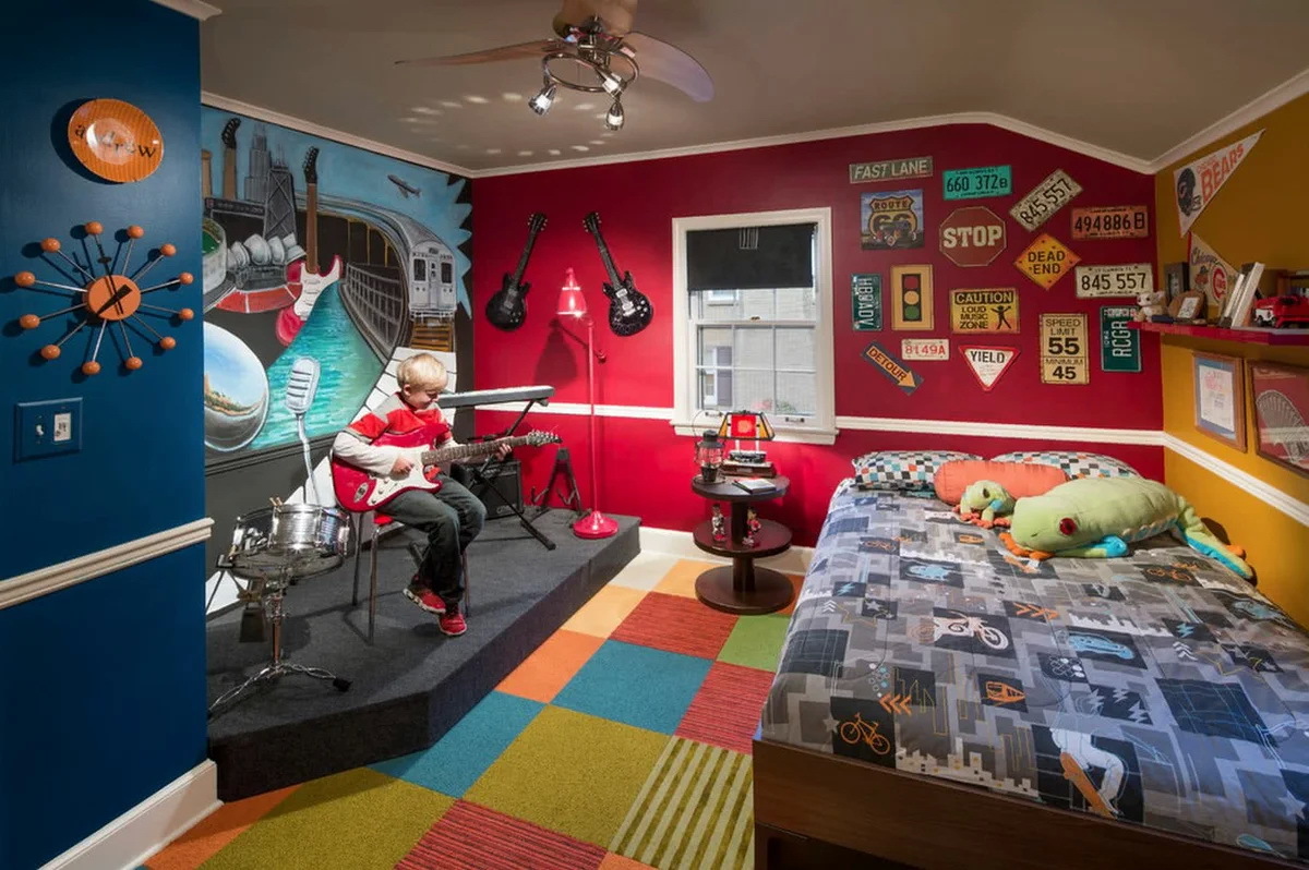 Children's room for a boy. 10 interesting ideas - My, Children's room, Interior Design, Apartment, Repair, gaming, Children, Longpost