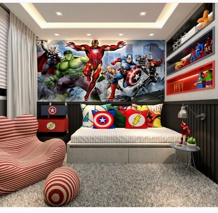 Children's room for a boy. 10 interesting ideas - My, Children's room, Interior Design, Apartment, Repair, gaming, Children, Longpost