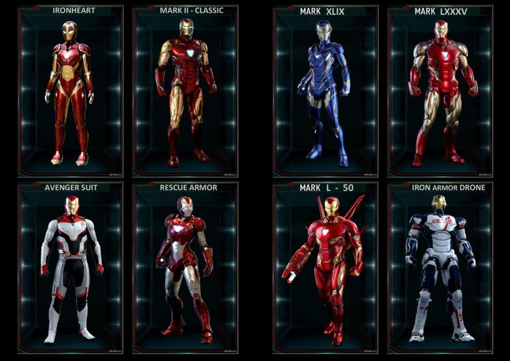 Ironman Armor - Iron Man's armor in the movies - iron Man, Armor, Longpost