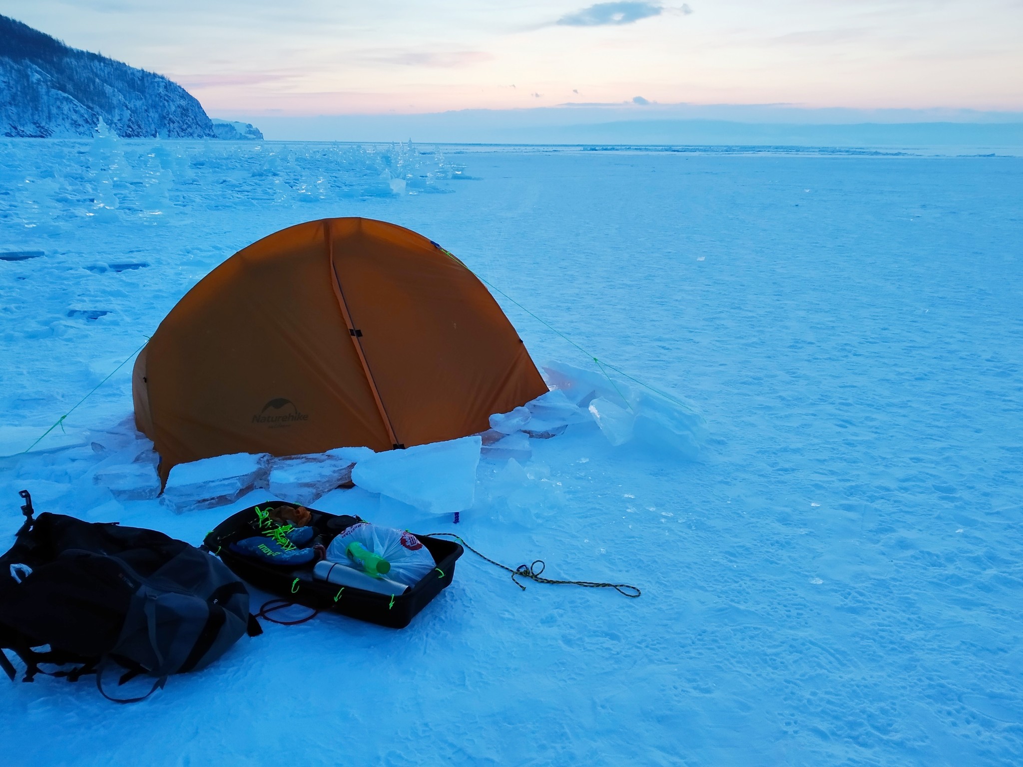 ~290km running on the ice of Lake Baikal in 3 days and night - My, Baikal, Ultramarathon, Run, Pureraces, Olkhon, Irkutsk, Sneakers, Longpost