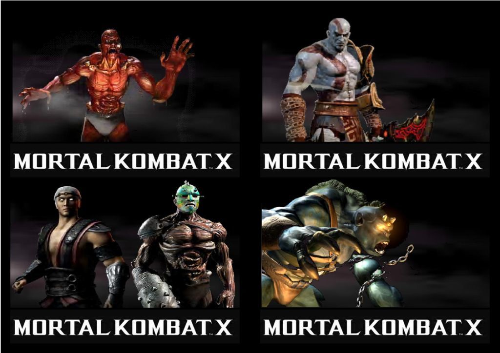 Mortal Kombat X - All Fighters (Bloody Roster) - Mortal kombat, Games, Longpost