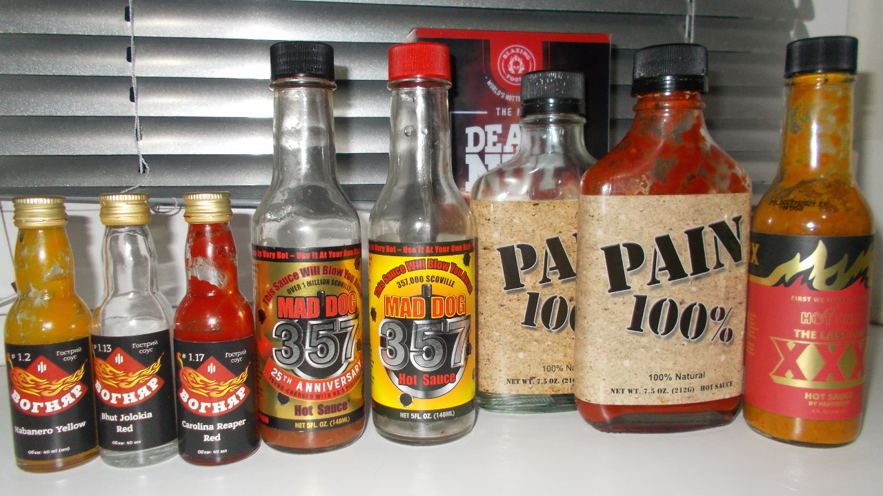 Replenishment of the collection of hot sauces - My, Spicy sauce, Tasting, Video, Longpost