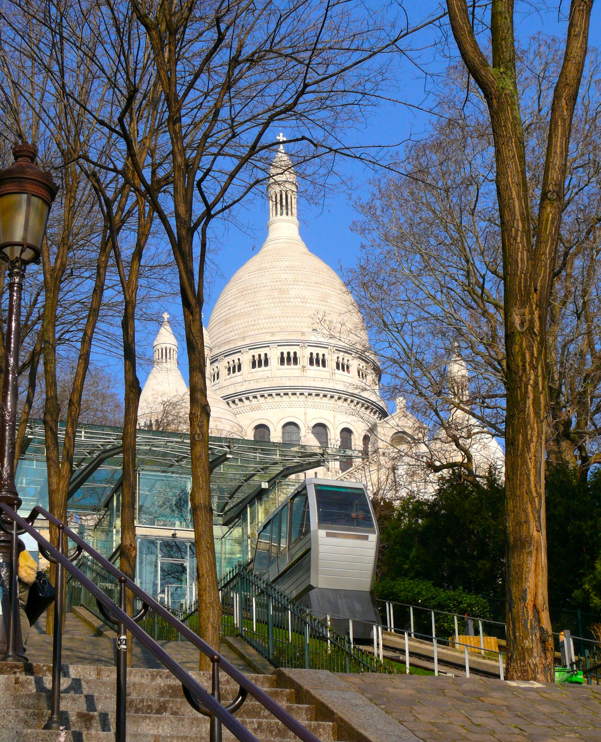 Funicular of Montmartre - Funicular, Elevator, Paris, Longpost, France, Montmartre, Video