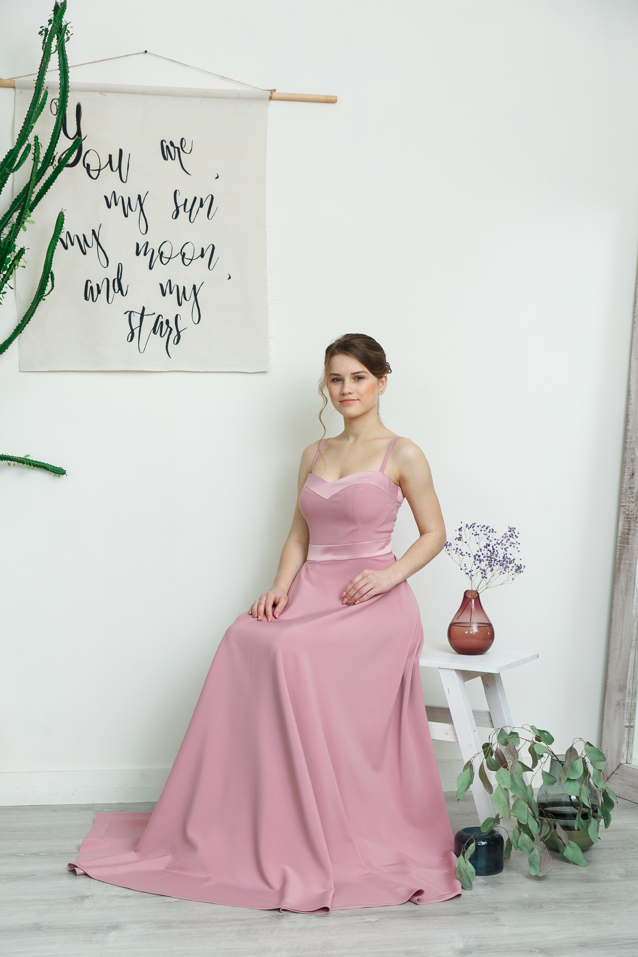 Everyday life of a tailor. Fashionable color in clothes - Dusty rose - My, Sewing, Needlework without process, Cheboksary, Studio, The dress, Longpost