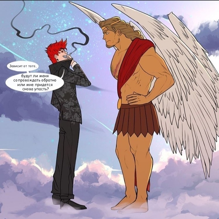 Cruel Heavens - Fallen Angel...(part 2) - Comics, Angels and Demons, Longpost, Laproxie