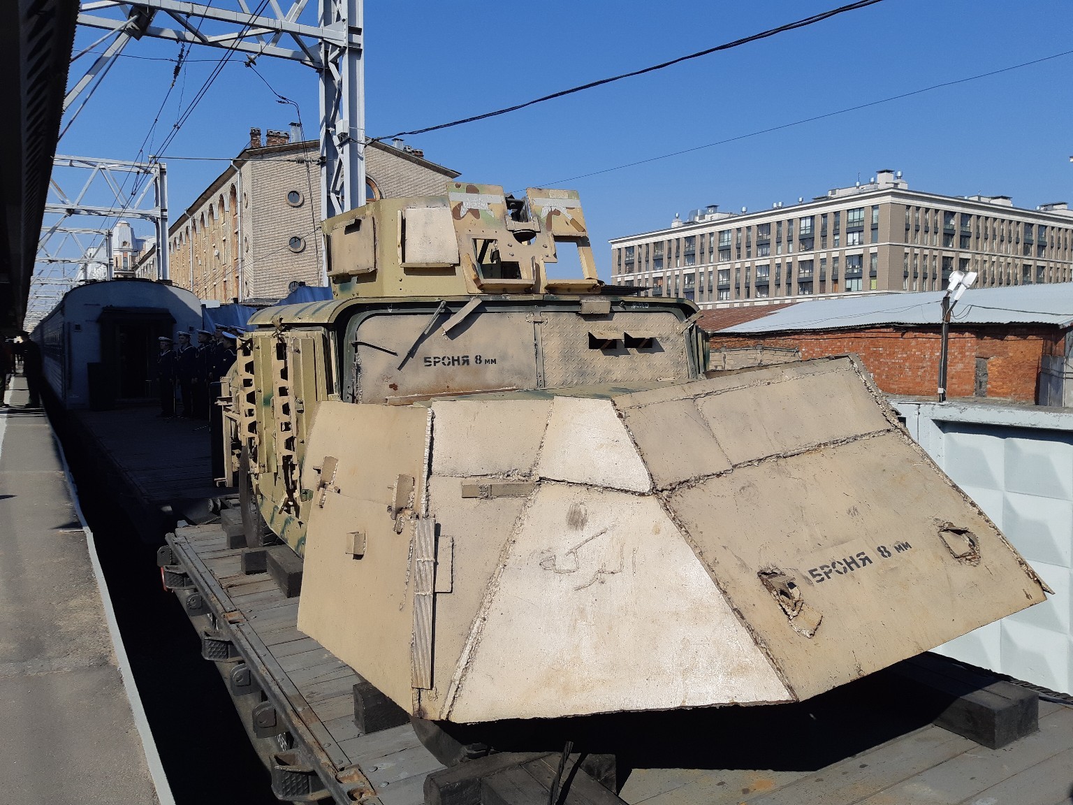 War trophies from Syria: photos and one video. April, 2019 - My, Syrian Fracture, Syria, Moskovsky railway station, Technics, Saint Petersburg, Video, Longpost