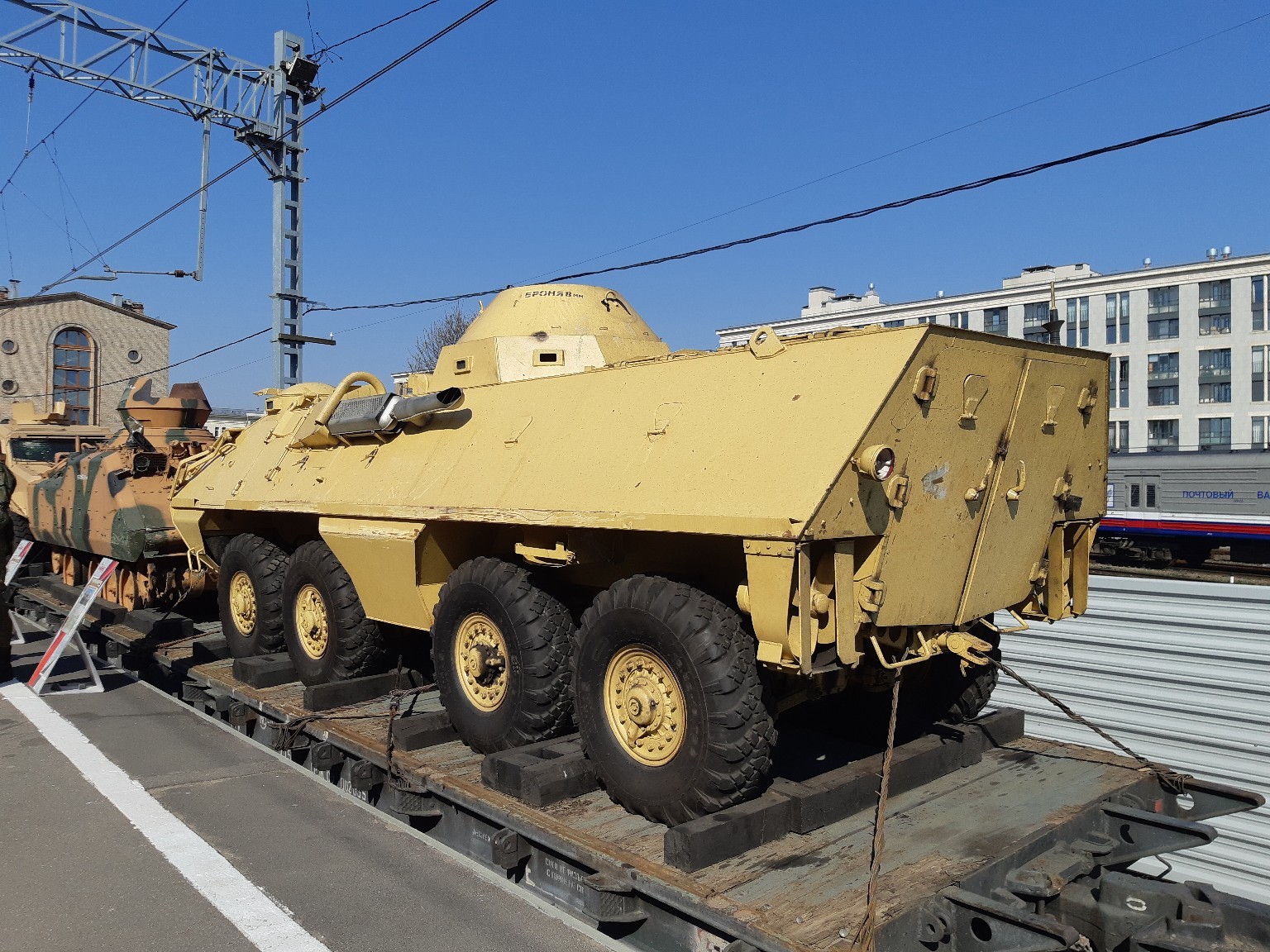 War trophies from Syria: photos and one video. April, 2019 - My, Syrian Fracture, Syria, Moskovsky railway station, Technics, Saint Petersburg, Video, Longpost