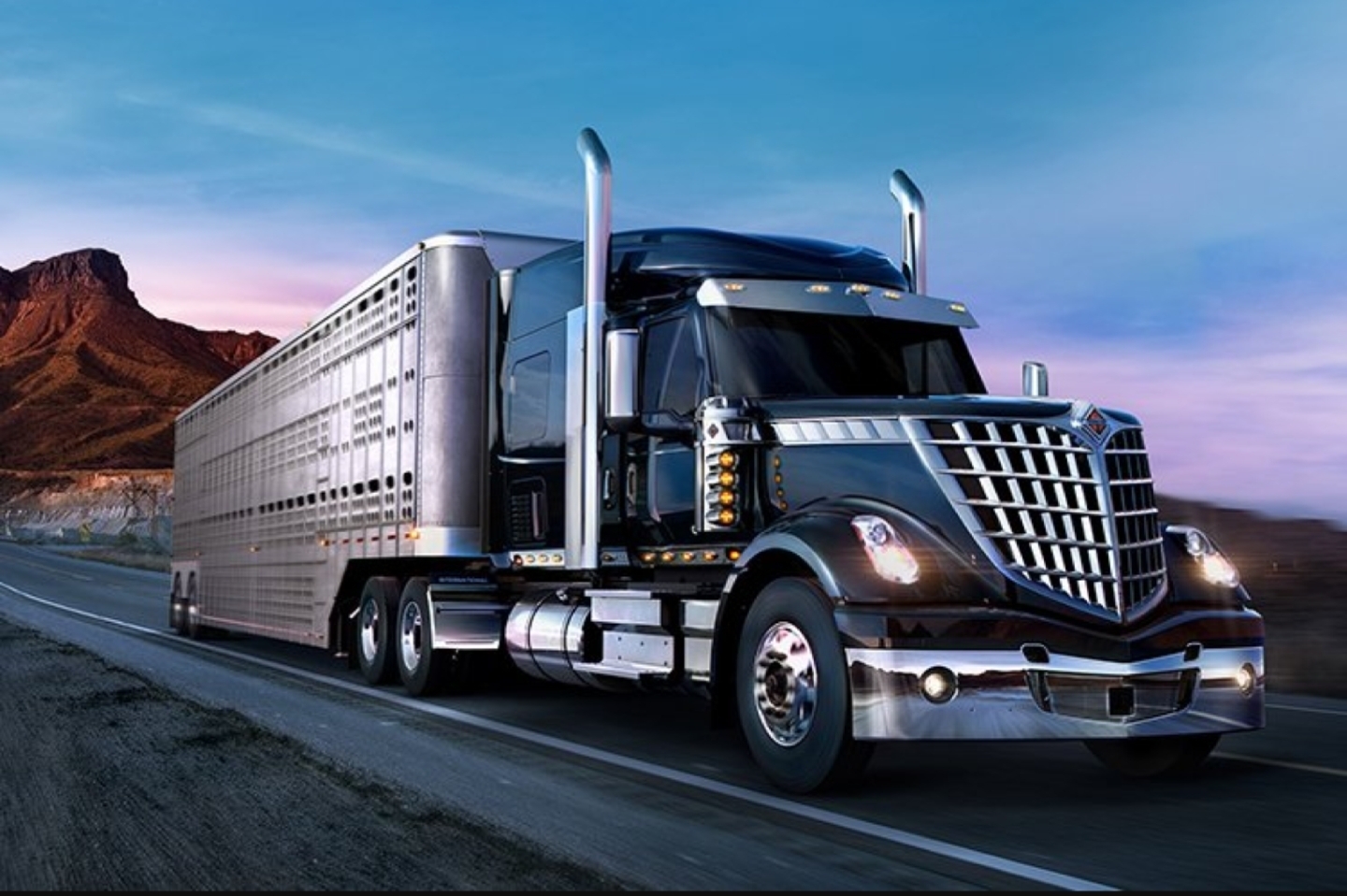 US mainline trucks - My, Truck, Truckers, USA, Longpost