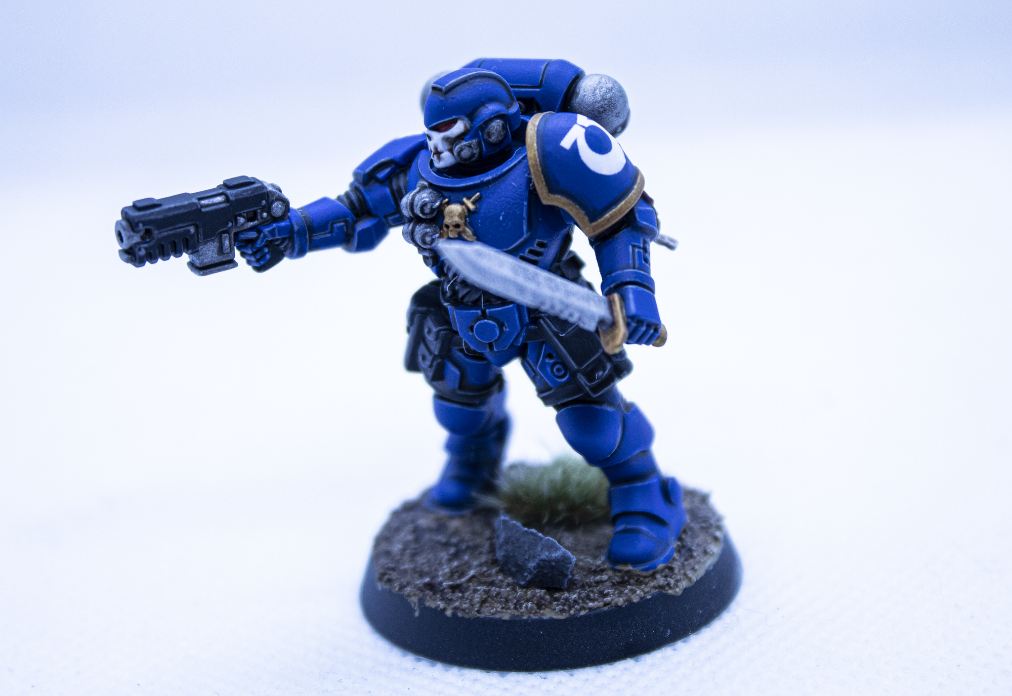 Reivers Primaris Ultramarines - My, Warhammer 40k, Ultramarines, Painting miniatures, Miniature, Board games, Acrylic, Space Marine, Hobby, Longpost