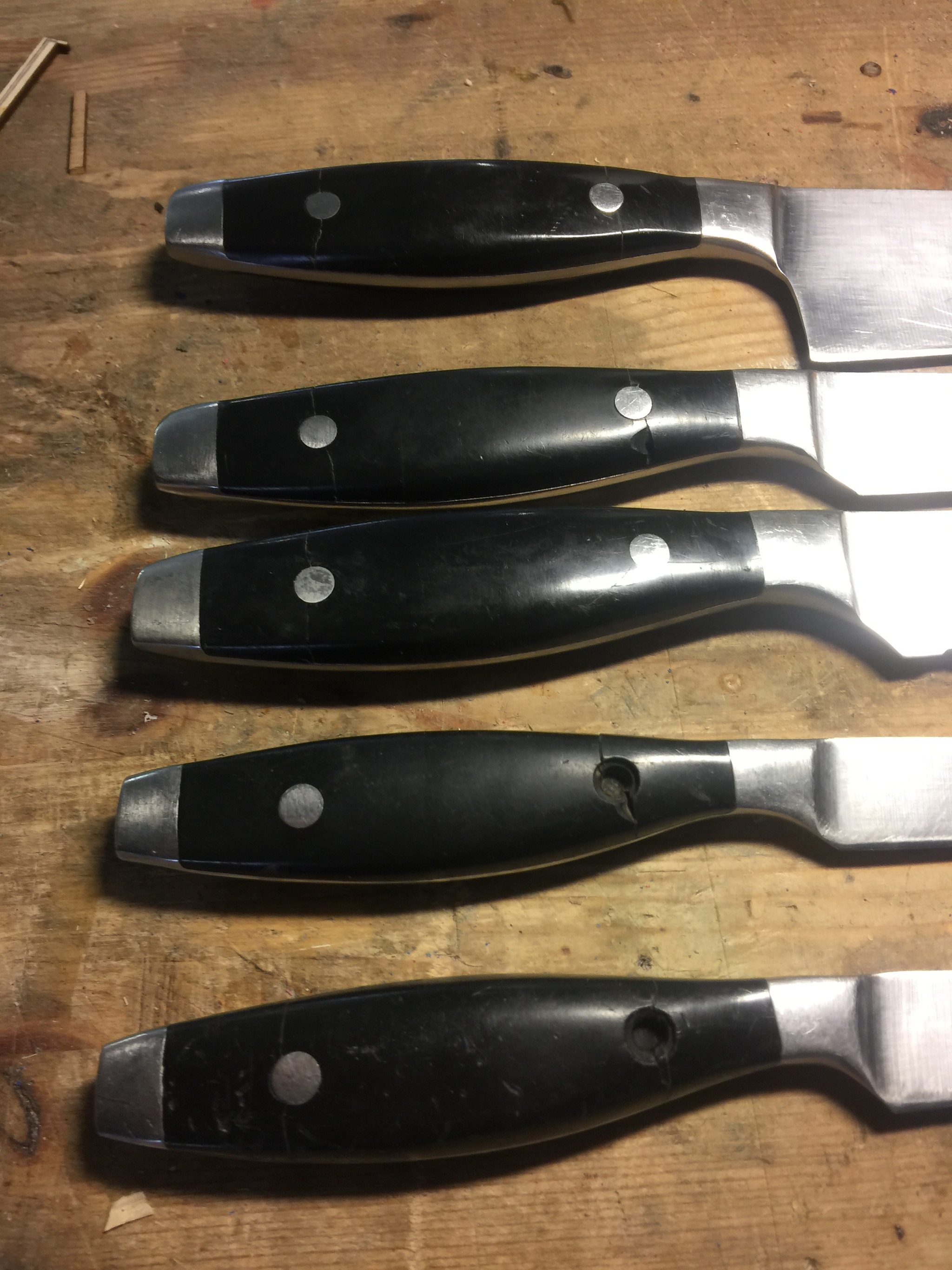 Knives 2.0 - My, Kitchen knives, Restoration, Video, Longpost