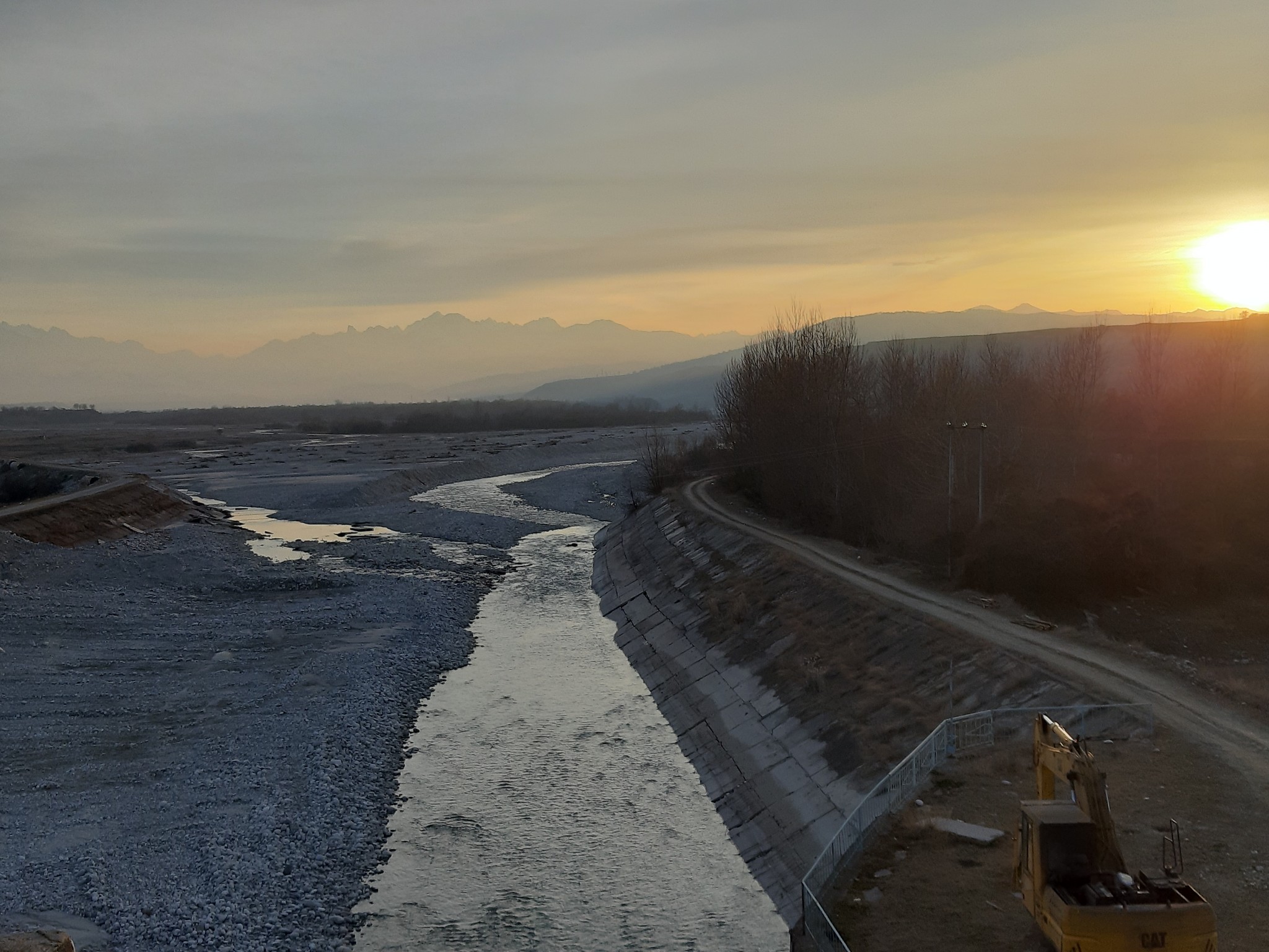 Sunset - My, The photo, Sunset, River, Russian rivers, PHOTOSESSION, Kabardino-Balkaria, North Caucasus, Longpost