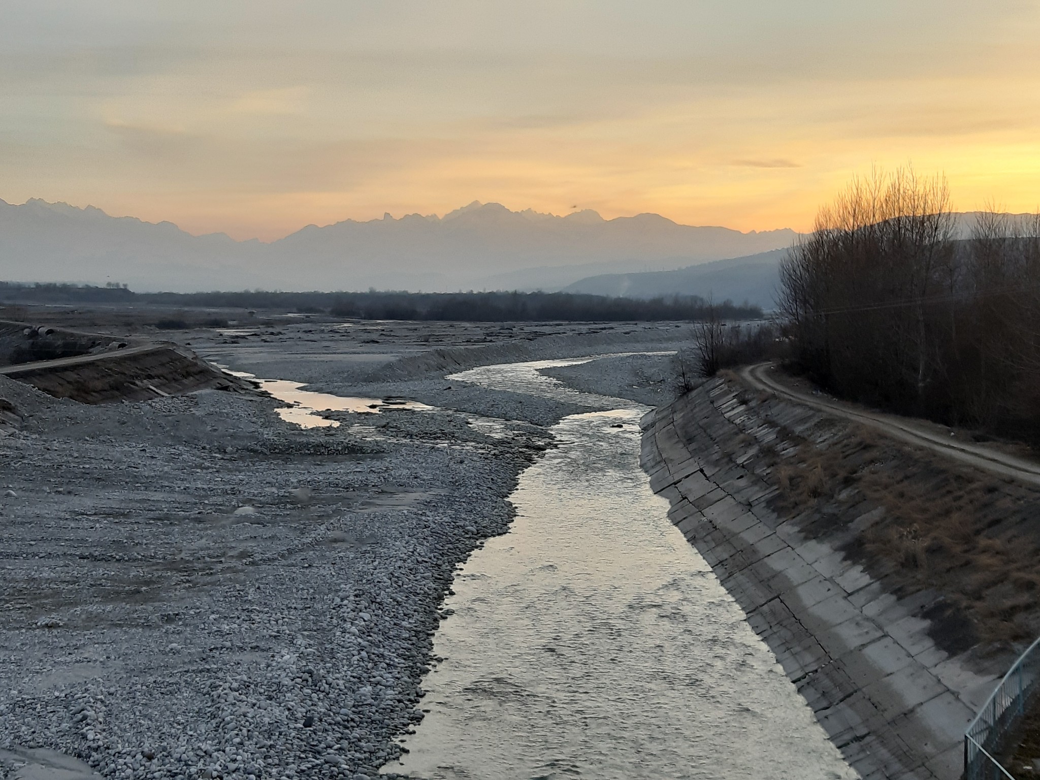 Sunset - My, The photo, Sunset, River, Russian rivers, PHOTOSESSION, Kabardino-Balkaria, North Caucasus, Longpost