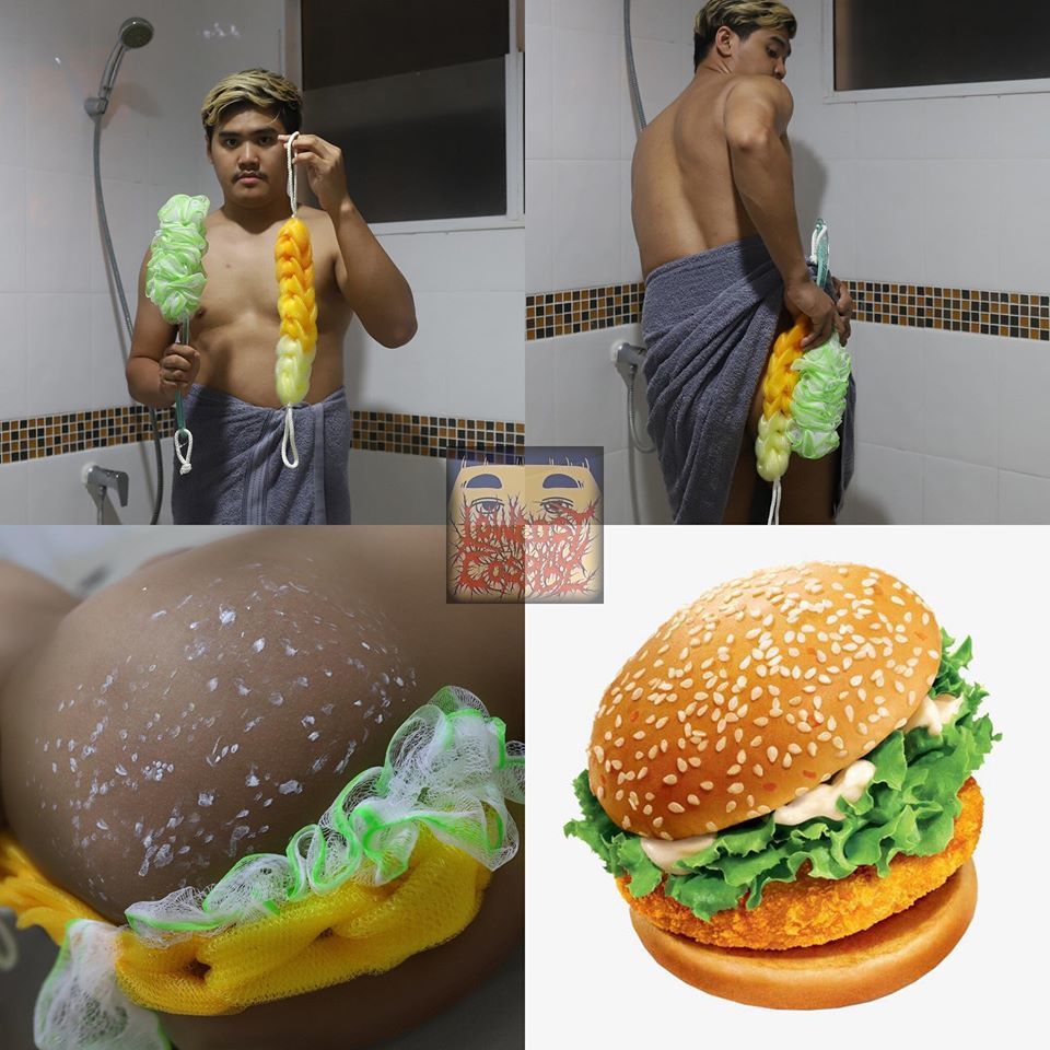 Lowcost cosplay - Burger - NSFW, Comics, Lowcost cosplay, Food, Cosplay