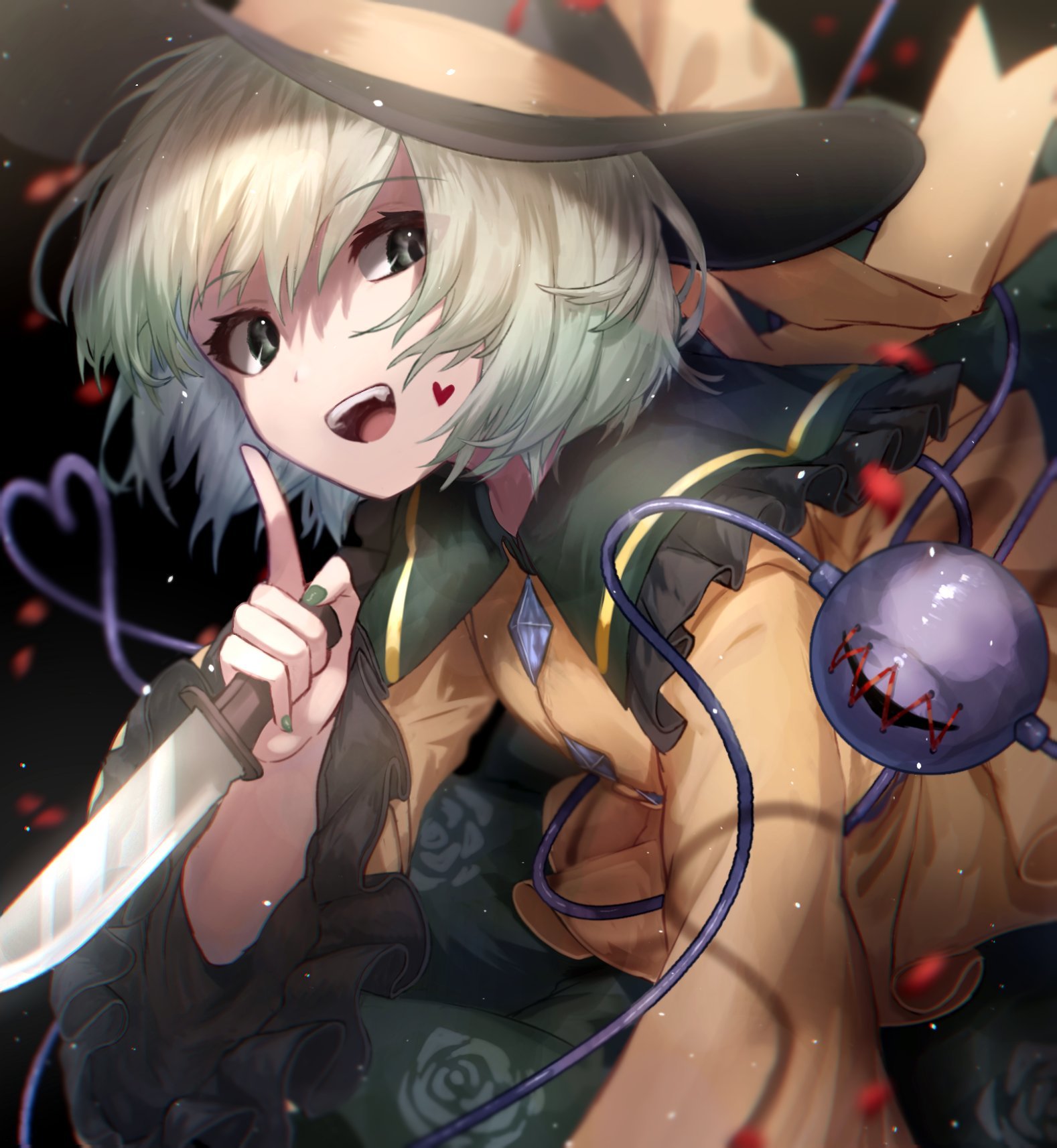 Komeiji Koishi - Touhou, Anime art, Anime, Komeiji koishi, Mozuno