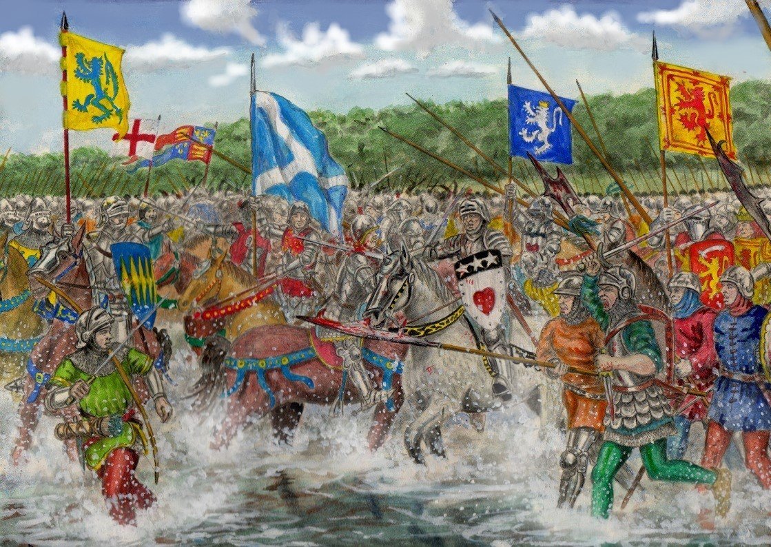 Who benefited from the Old Union? Scotland or France? - My, Middle Ages, Hundred Years War, Scotland, France, Story, Longpost