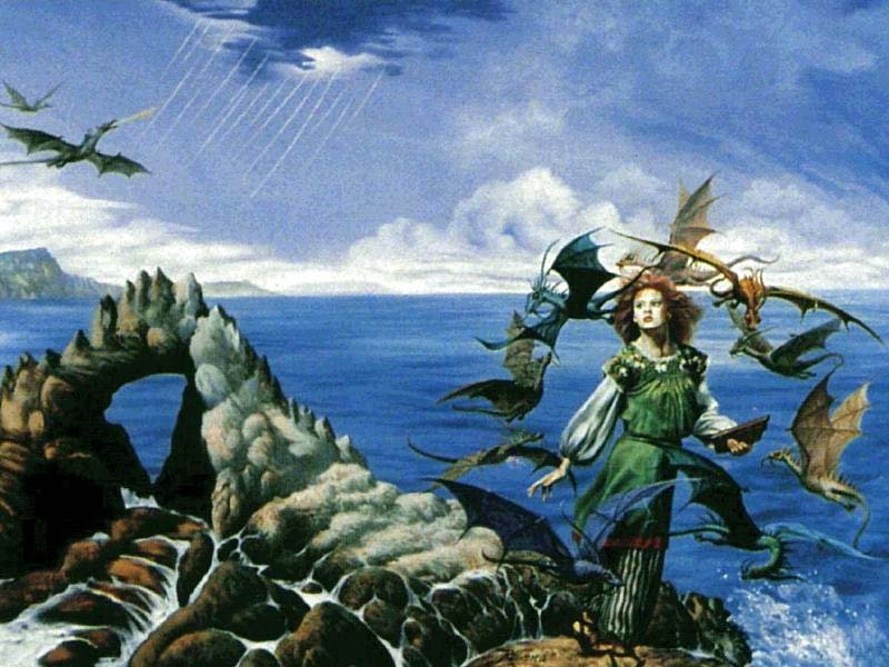 Anne McCaffrey. Riders of Pern - Books, Fantasy, Longpost