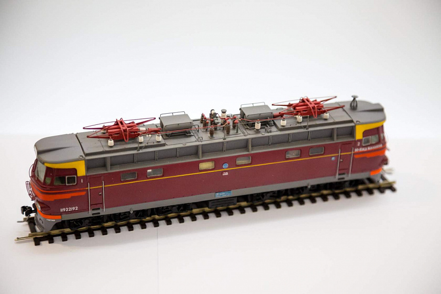 Working model of the electric locomotive chs4 in 1/87 scale - My, Railway modeling, Electric locomotive, Longpost