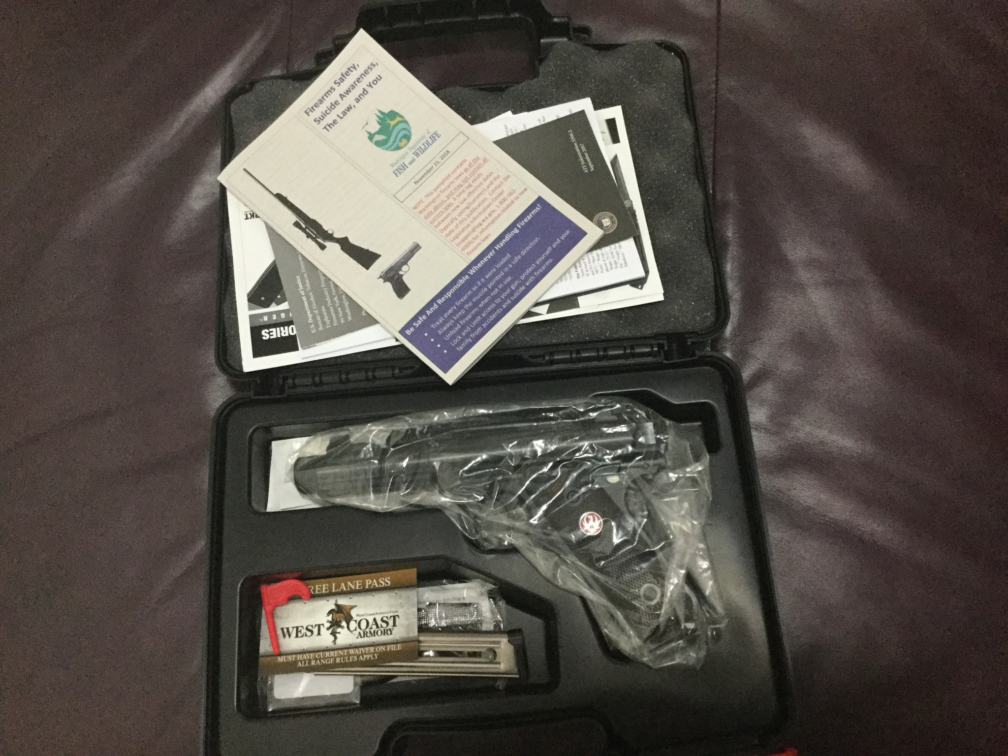 Unboxing the Ruger Mark IV - My, Pistols, Weapon, USA, Ruger, Longpost