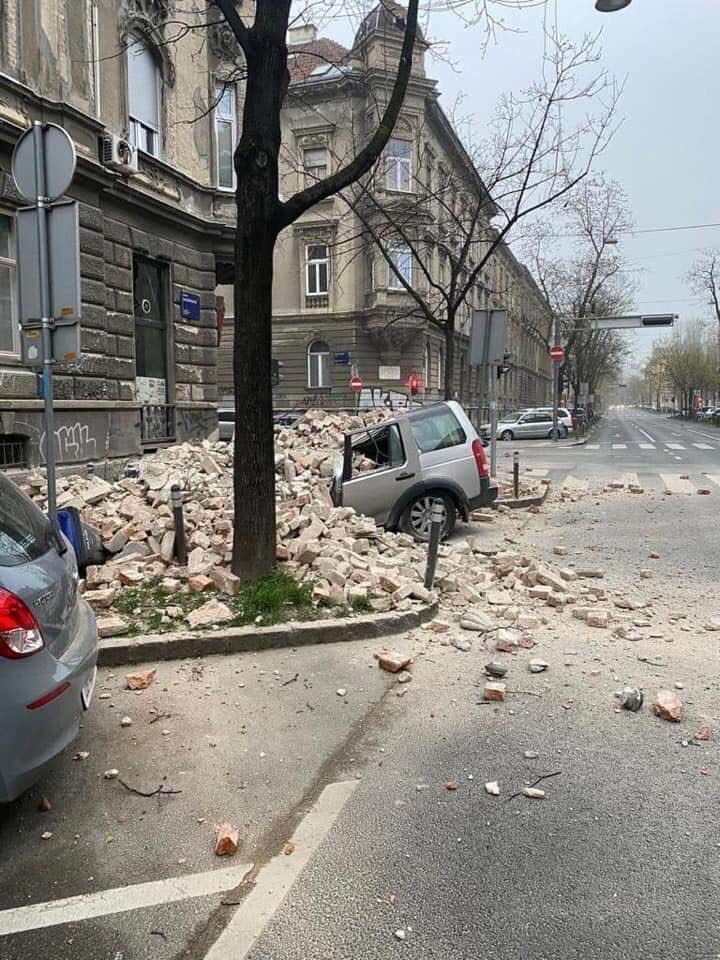 Earthquake in Zagreb is the strongest in 140 years - Croatian Prime Minister - State of emergency, news, Croatia, Earthquake, Liferu, Video, Longpost