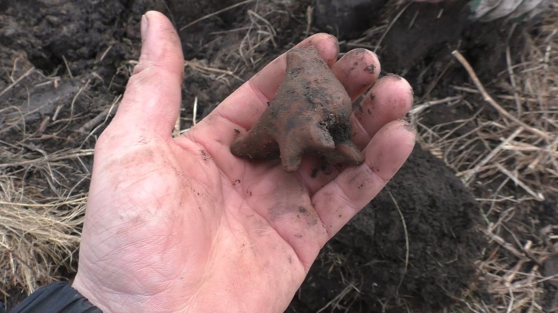 They unearthed an 18th century foundation near a stream! - My, Search, Find, Treasure, Treasure hunt, Adventures, Hobby, Video, Longpost