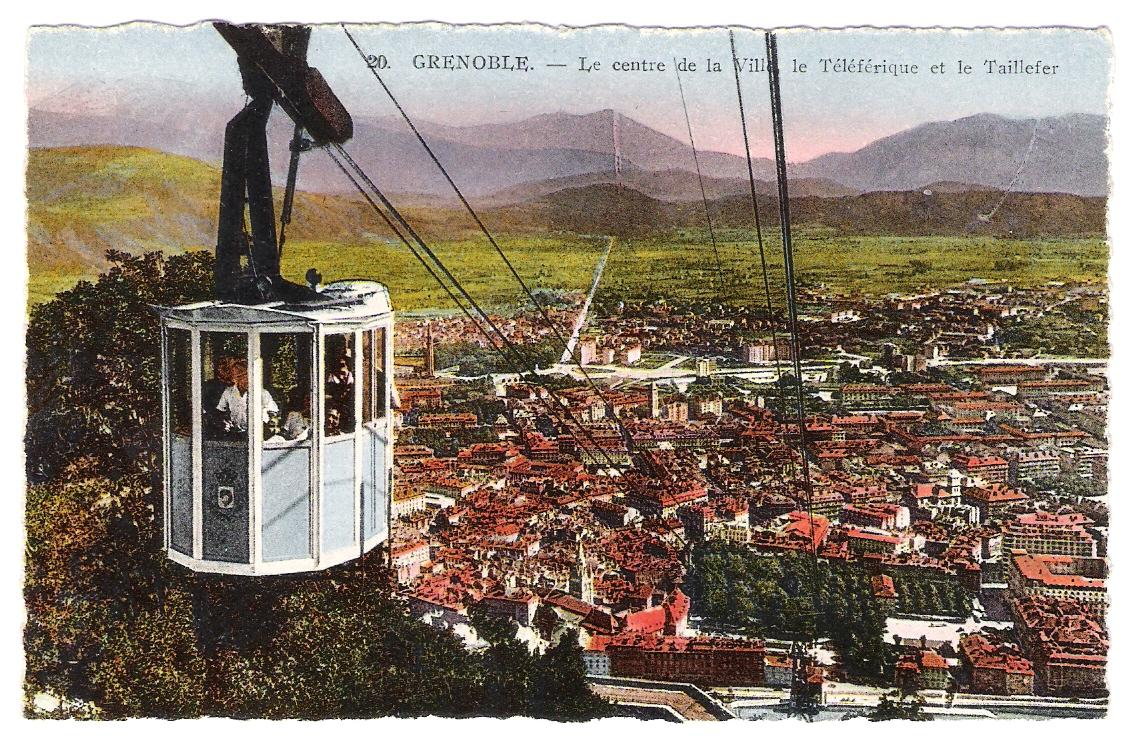 Bubbles of Grenoble - Cable car, France, Grenoble, Video, Longpost