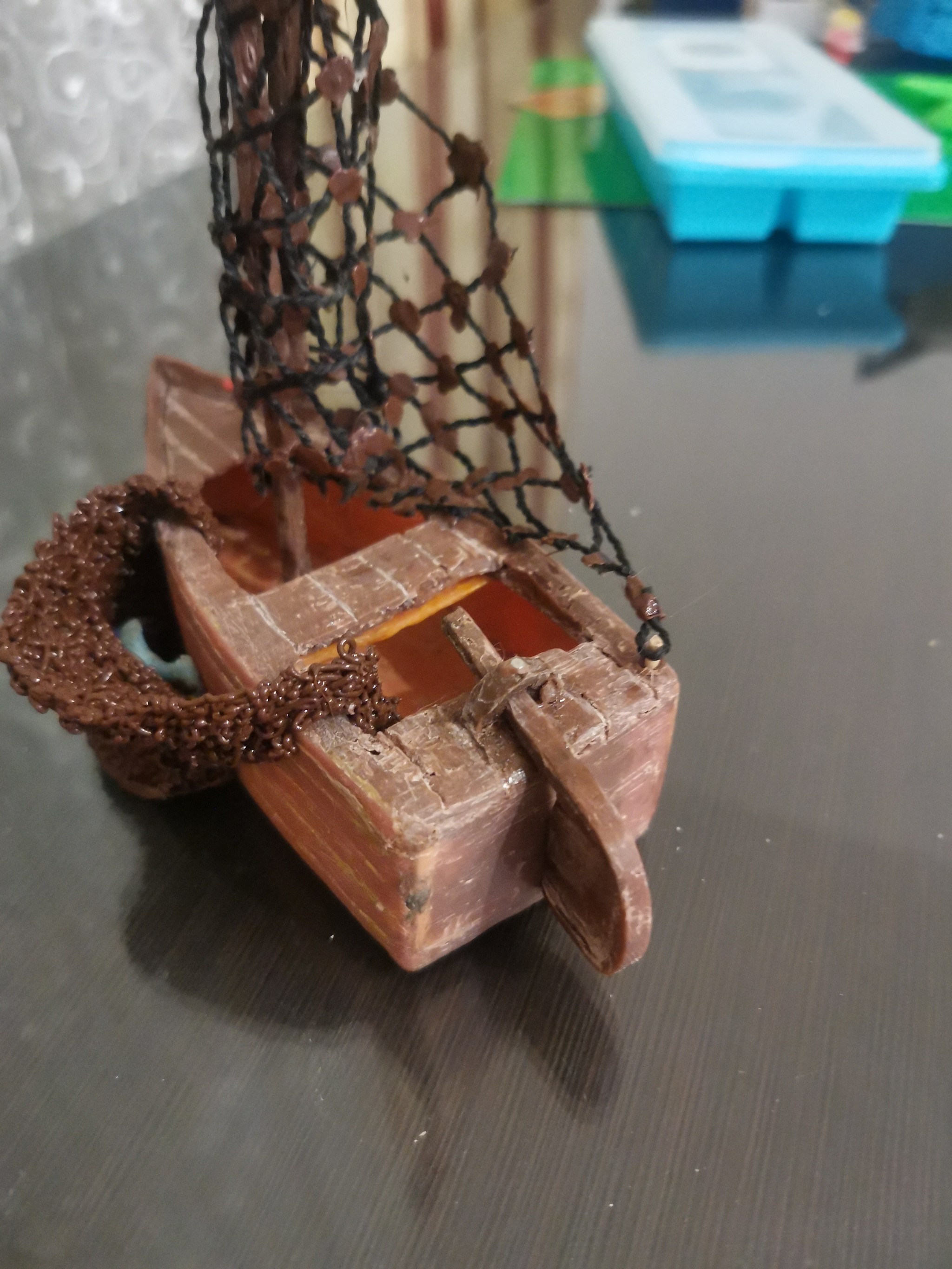 3D pen. First experience - My, 3D pen, Plastic, A boat, Ship modeling, With your own hands, First time, Longpost