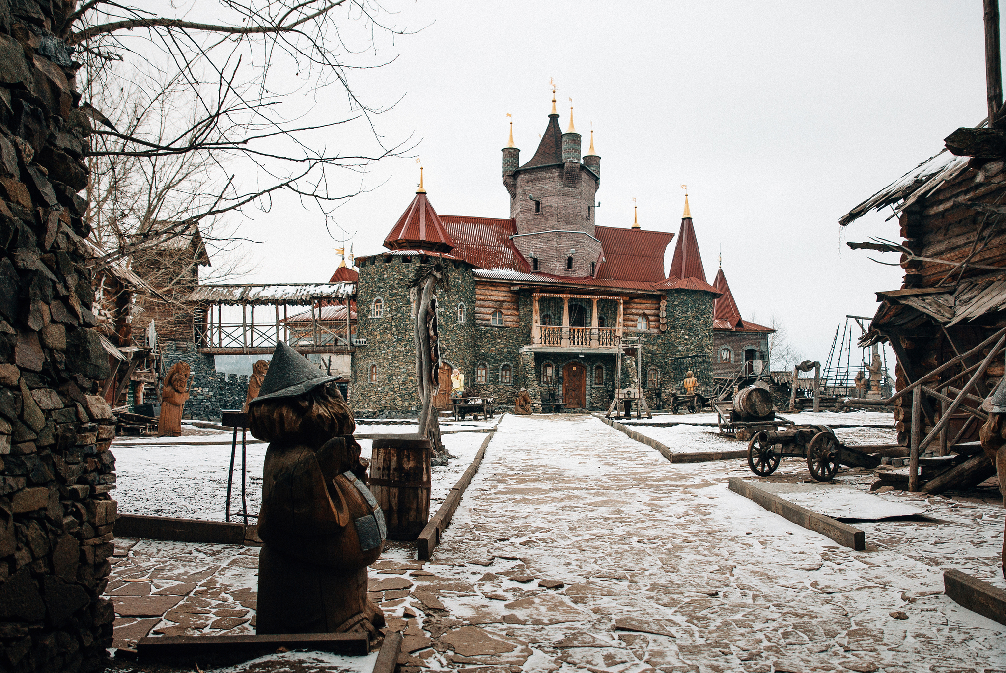 Ural Disneyland (Sonka Lagoon) - My, Ural, Travels, The photo, Sonka's Lagoon, Lock, Video, Longpost