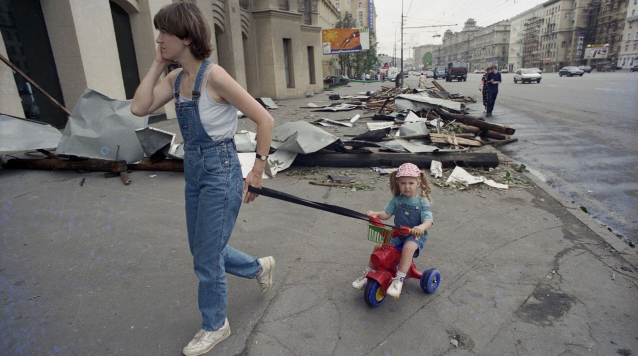 1998. Moscow during the default (oil at $10.44 per barrel) - Old photo, Russia, Moscow, 1998, Longpost, 90th